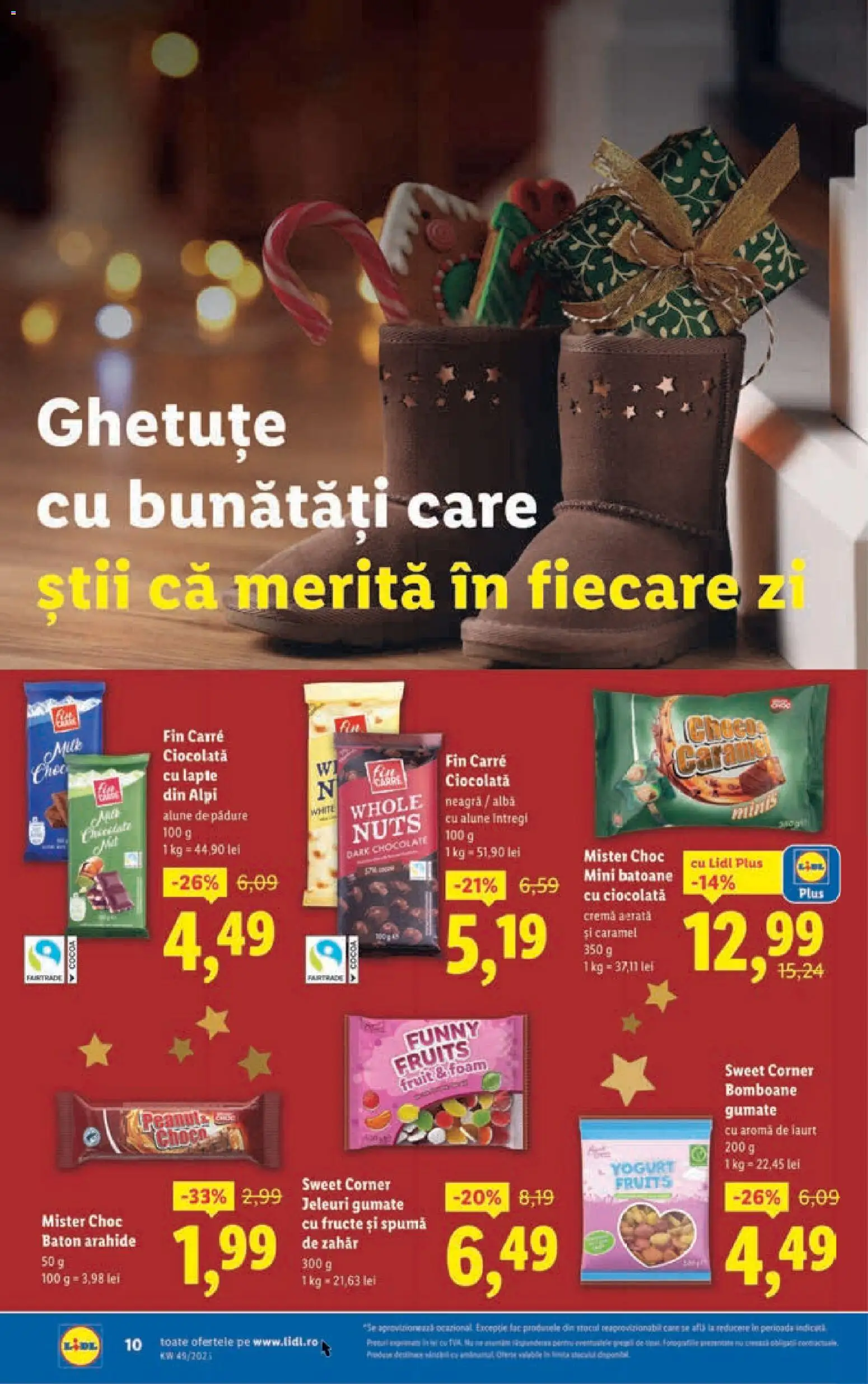 Catalog LIDL 1 - 6 Decembrie 2025 | Pagina 10 | Produse: Alune, Lapte, Bomboane, Ayakkabı düzenleyici