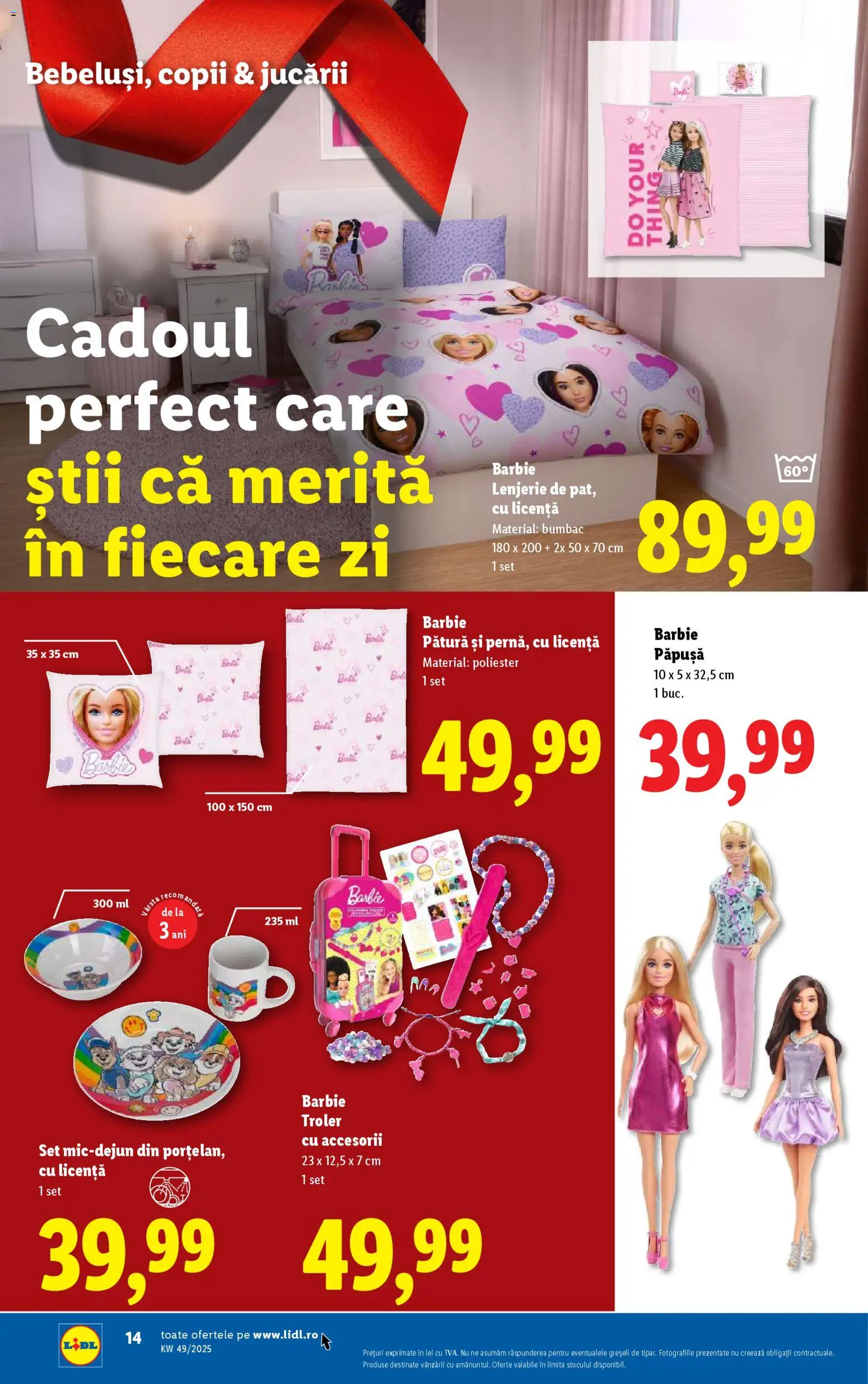 Catalog LIDL 1 - 6 Decembrie 2025 | Pagina 14 | Produse: Pătură