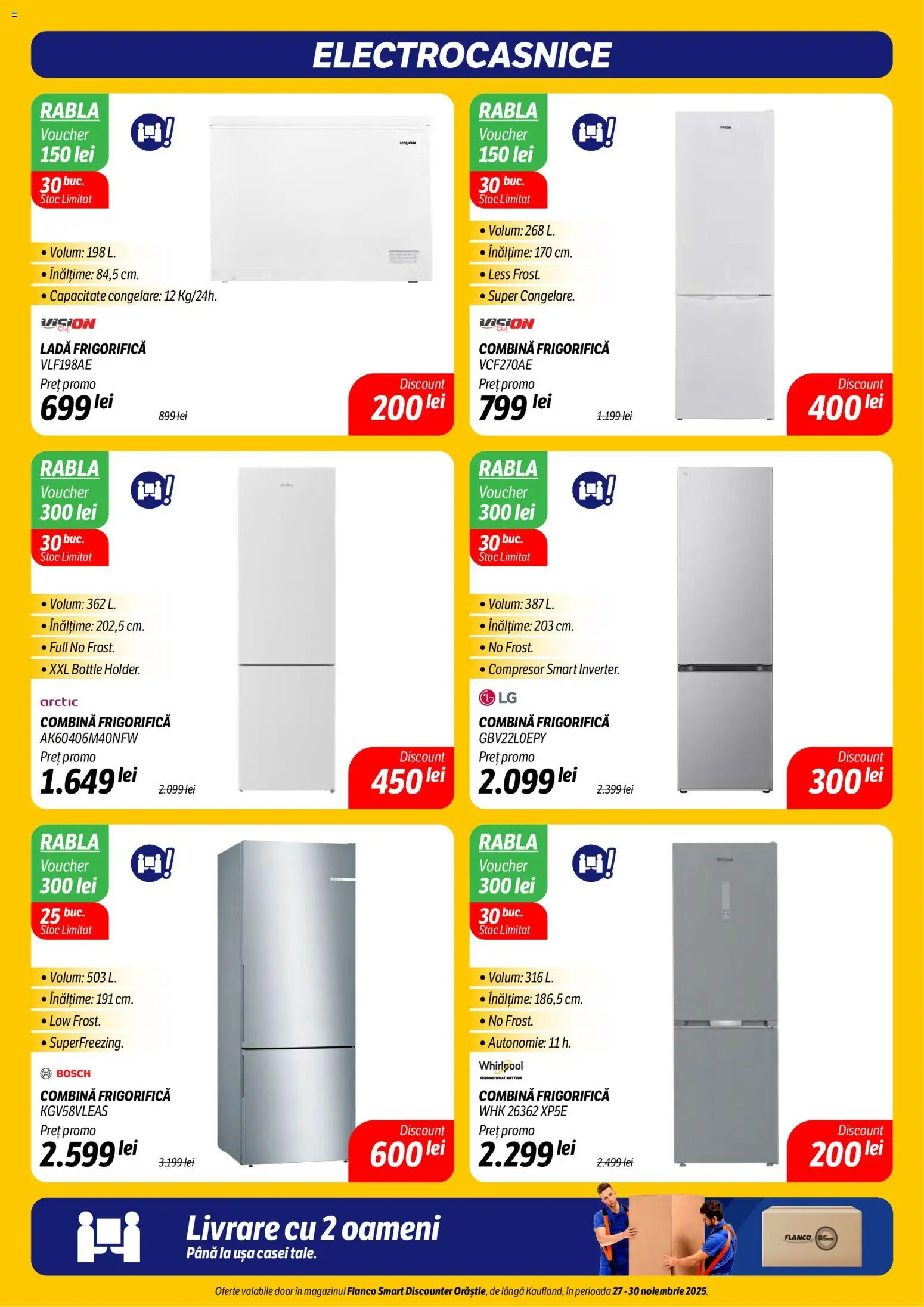 Catalog Flanco 27 - 29 Noiembrie 2025 | Pagina 5 | Produse: Ușă, Combină frigorifică, Ladă frigorifică