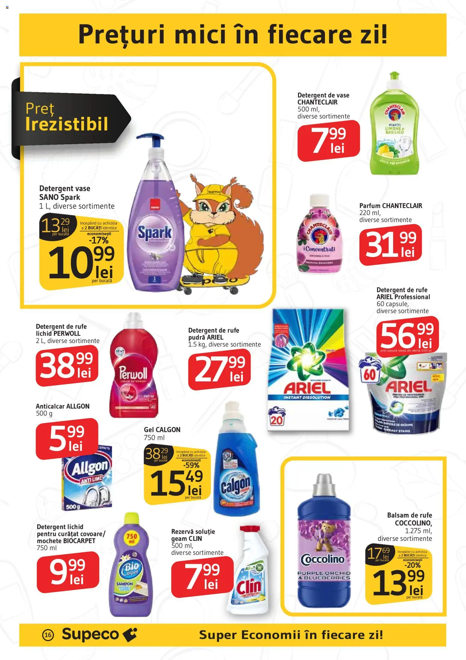 Catalog Supeco 27 Noiembrie - 9 Decembrie 2025 | Pagina 16 | Produse: Detergent de vase, Parfum, Balsam, Balsam de rufe