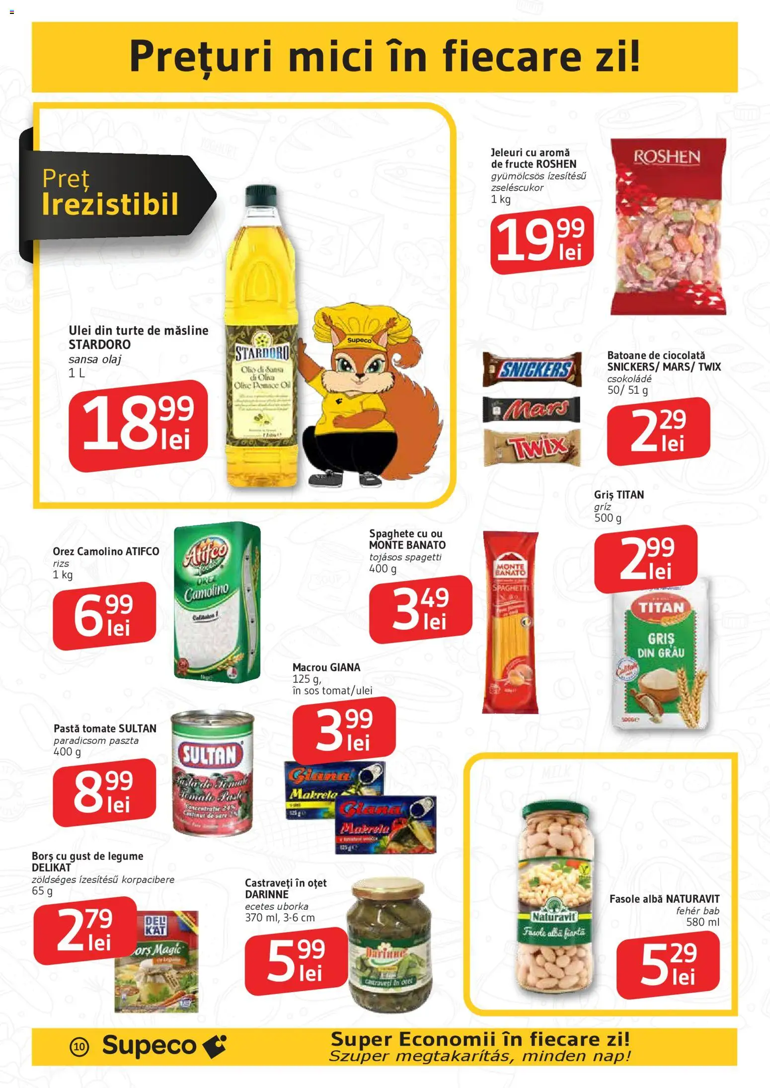Catalog Supeco 27 Noiembrie - 9 Decembrie 2025 | Pagina 10 | Produse: Mici, Borș, Fasole albă, Sos