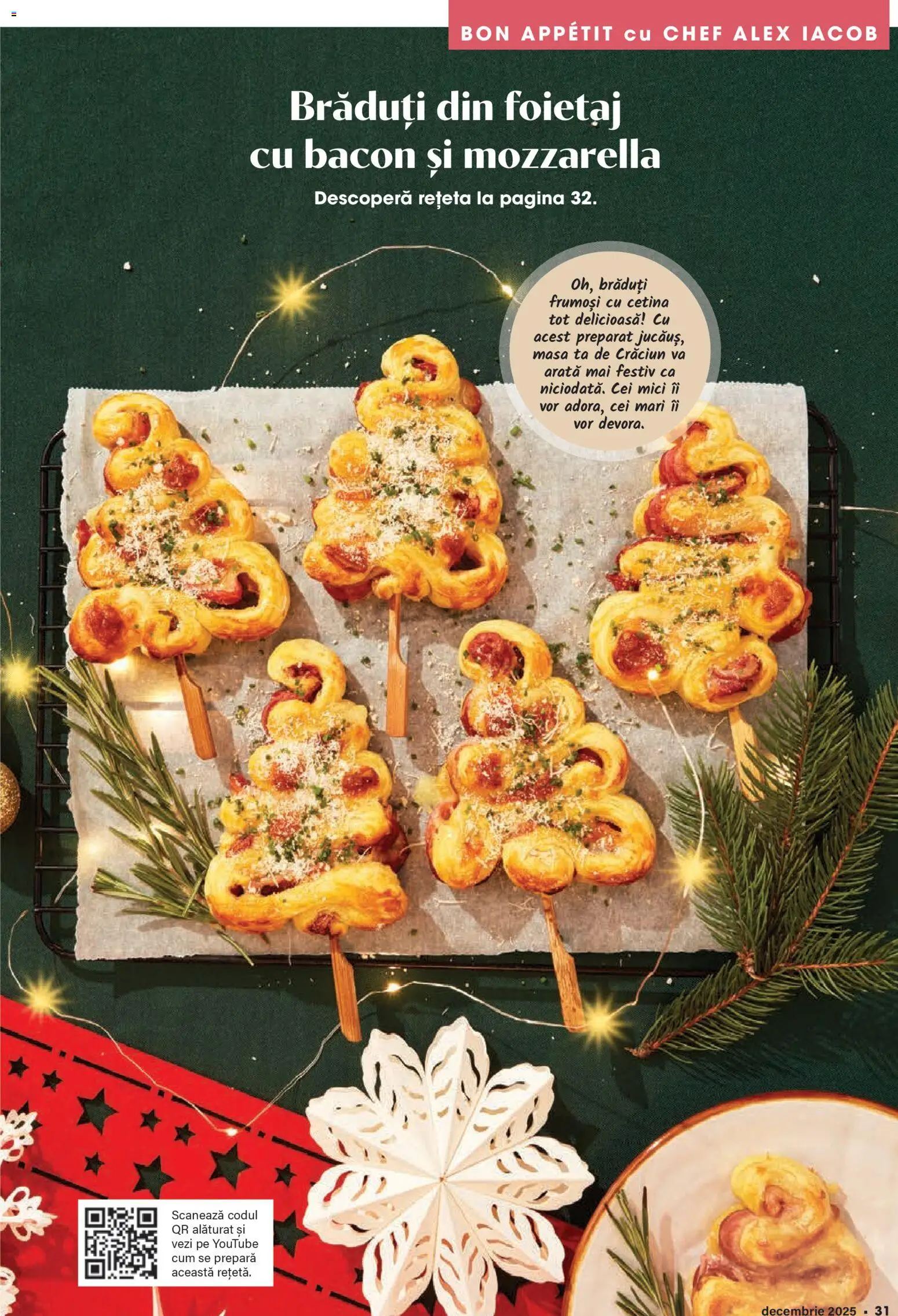 Catalog Mega Image 27 Noiembrie 2025 - 3 Ianuarie 2026 | Pagina 31 | Produse: Masă, Foietaj, Bacon, Mozzarella