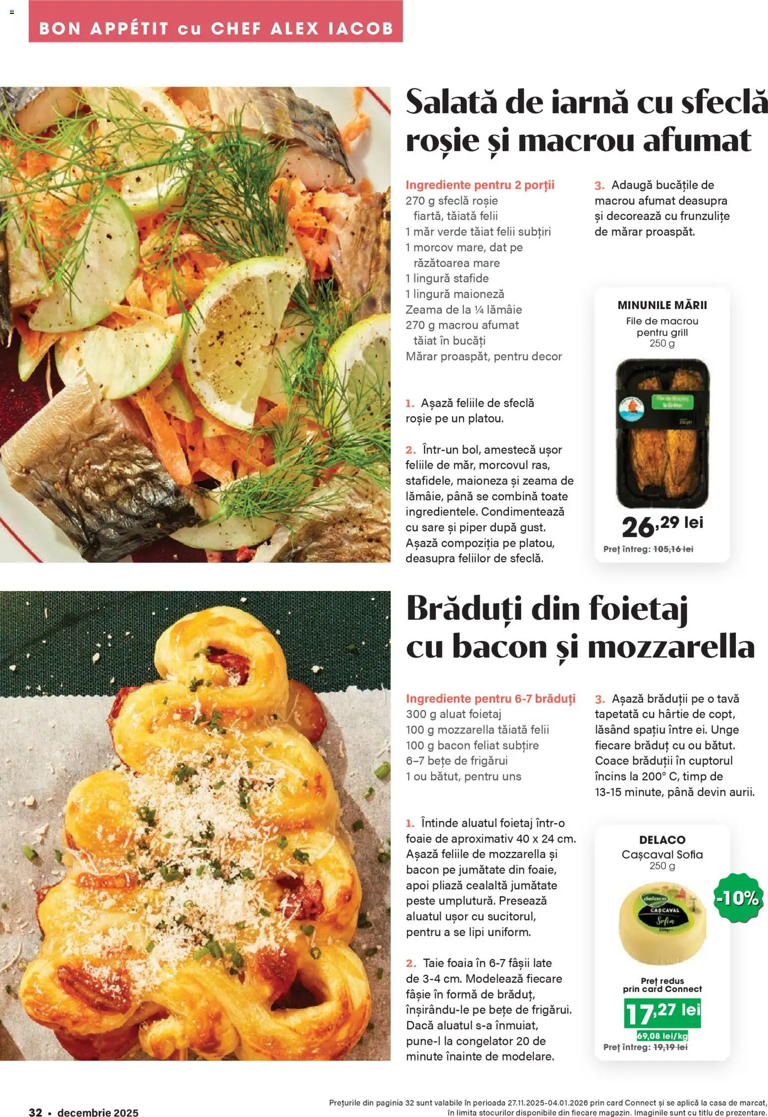 Catalog Mega Image 27 Noiembrie 2025 - 3 Ianuarie 2026 | Pagina 32 | Produse: Bacon, Pește, Salată, Sare