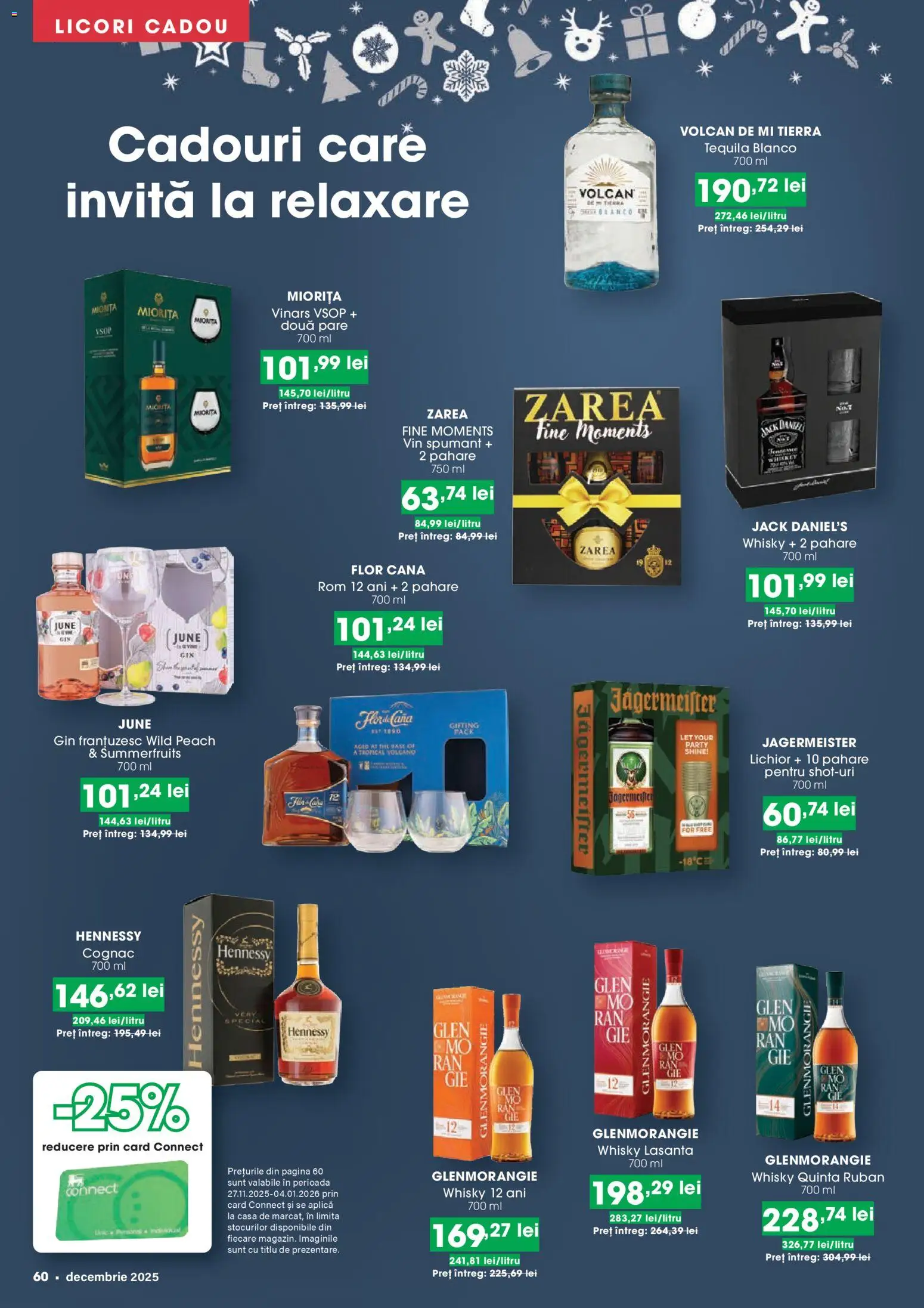 Catalog Mega Image 27 Noiembrie 2025 - 3 Ianuarie 2026 | Pagina 60 | Produse: Pahare, Rom, Gin, Whiskey
