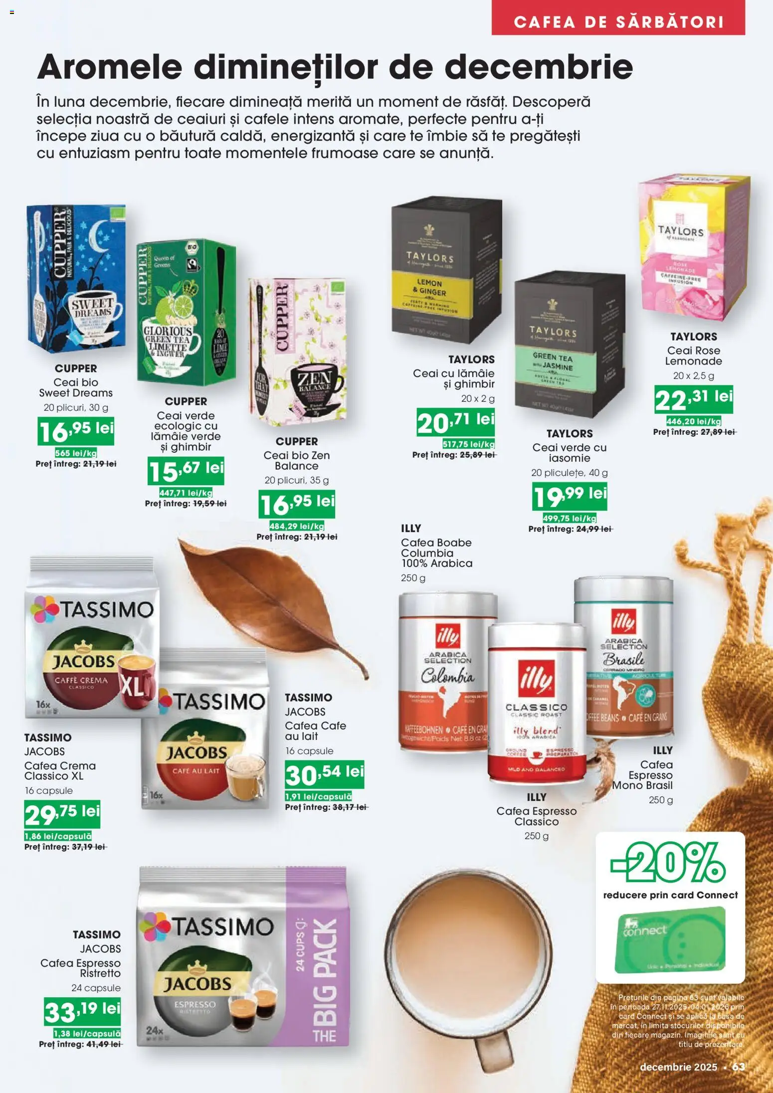 Catalog Mega Image 27 Noiembrie 2025 - 3 Ianuarie 2026 | Pagina 63 | Produse: Köpek çiti, Cremă, Cafea, Lămâie