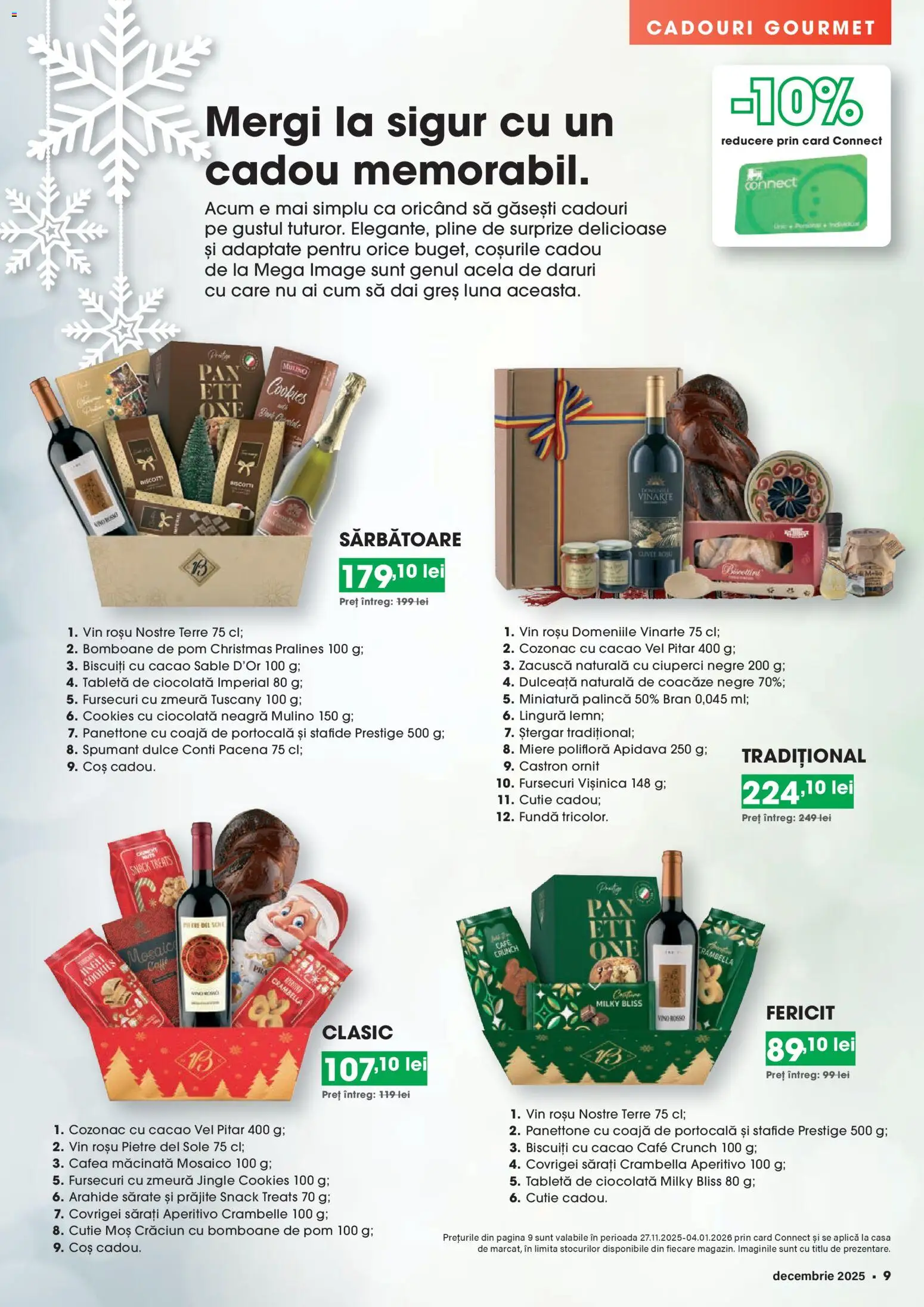 Catalog Mega Image 27 Noiembrie 2025 - 3 Ianuarie 2026 | Pagina 9 | Produse: Ciuperci, Vin, Bomboane, Zacuscă
