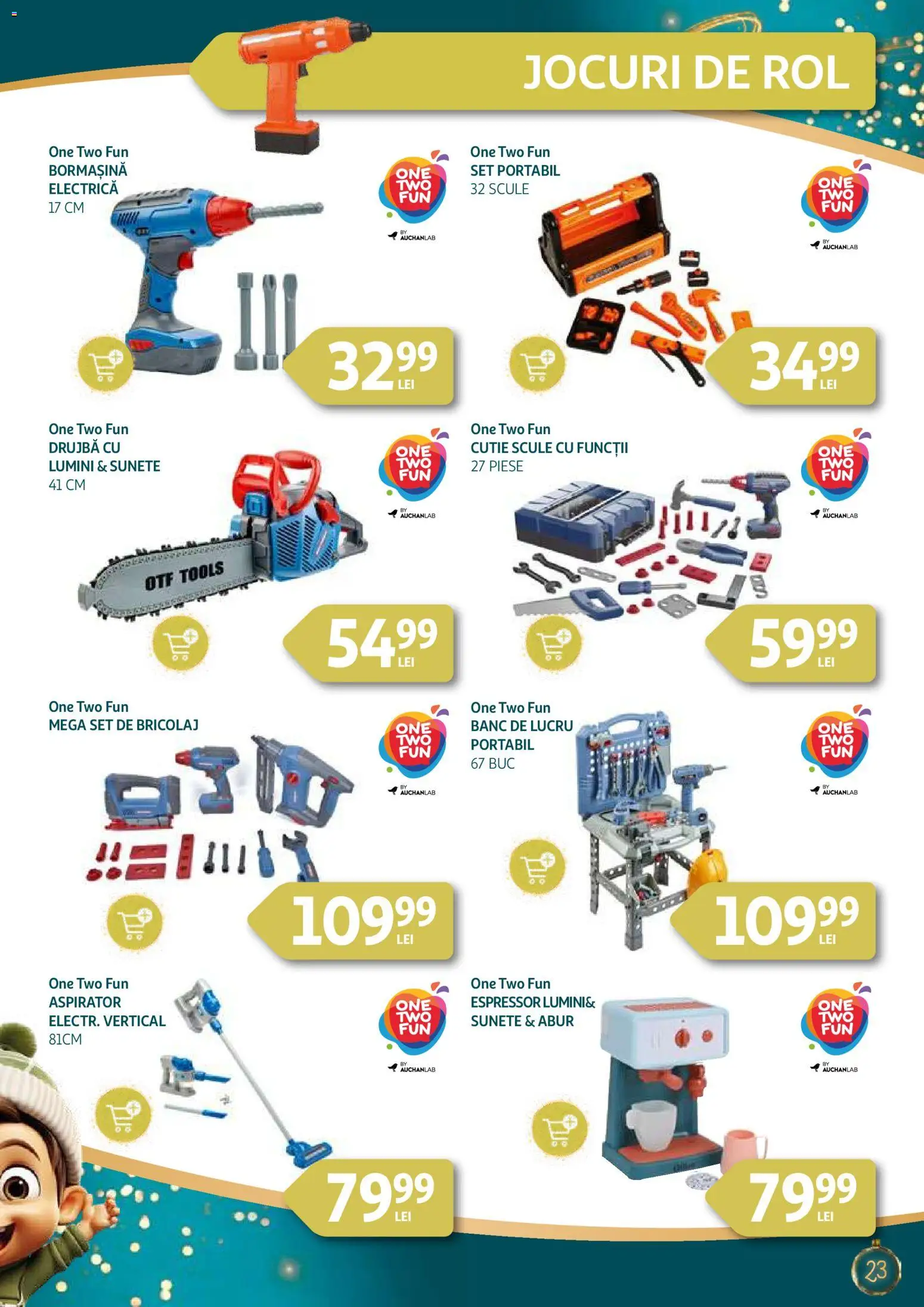 Catalog Auchan 26 Noiembrie - 23 Decembrie 2025 | Pagina 23 | Produse: Espressor, Aspirator, Cutie