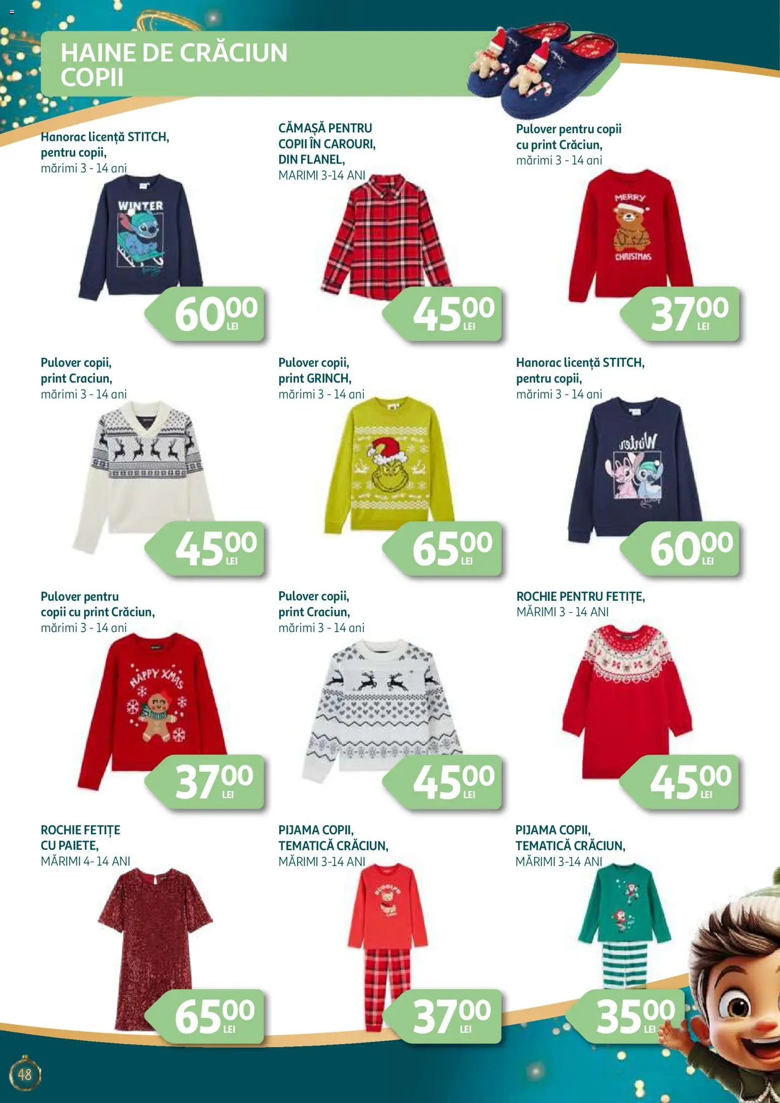 Catalog Auchan 26 Noiembrie - 23 Decembrie 2025 | Pagina 48 | Produse: Rochie, Haine, Pulover, Keşe