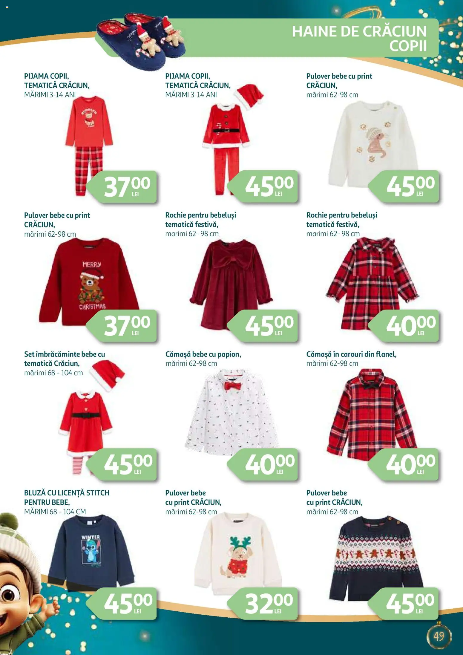 Catalog Auchan 26 Noiembrie - 23 Decembrie 2025 | Pagina 49 | Produse: Rochie, Haine, Bluză, Pulover