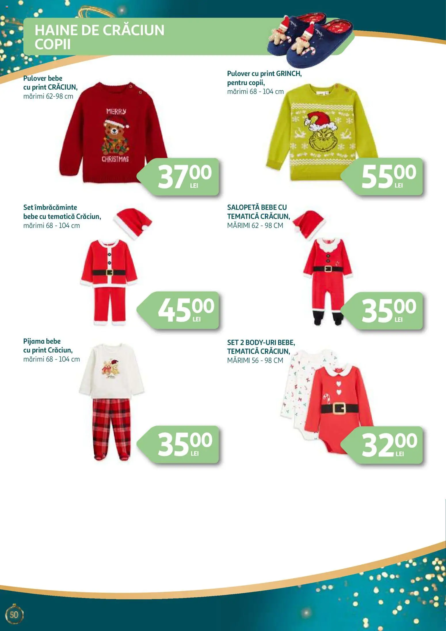 Catalog Auchan 26 Noiembrie - 23 Decembrie 2025 | Pagina 50 | Produse: Haine, Pulover, Salopetă