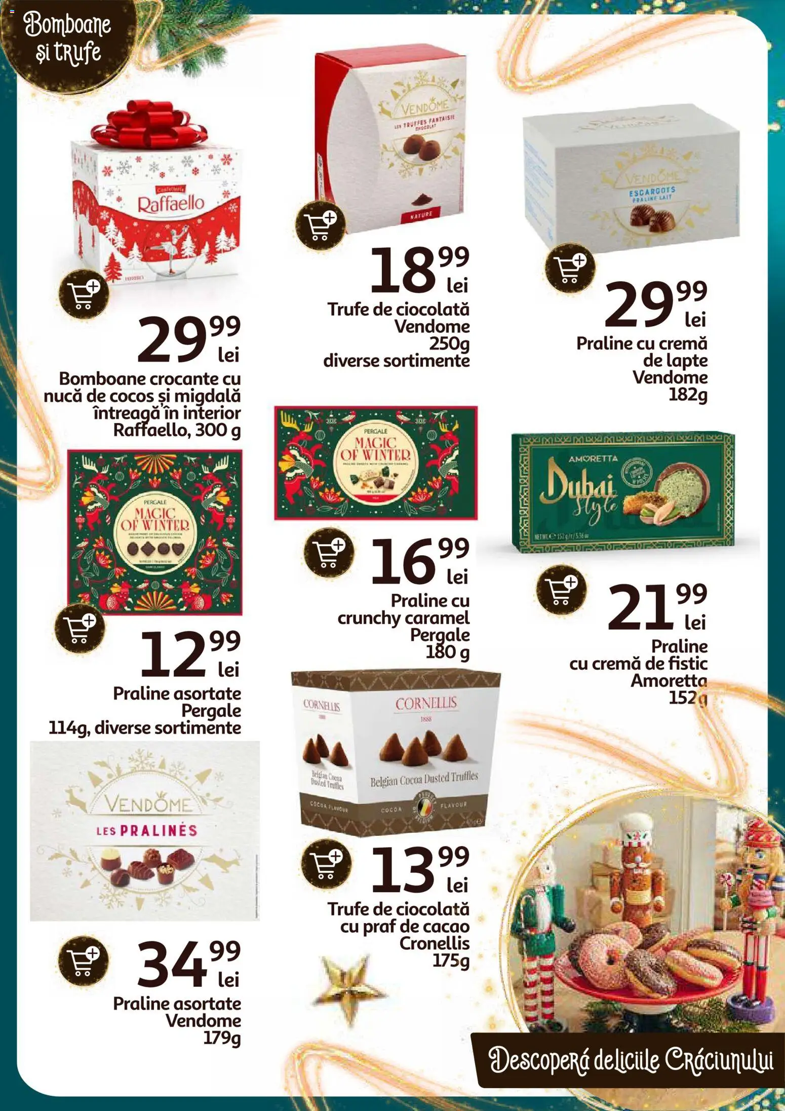 Catalog Auchan 26 Noiembrie - 23 Decembrie 2025 | Pagina 26 | Produse: Praline, Lapte, Ciocolată, Cacao