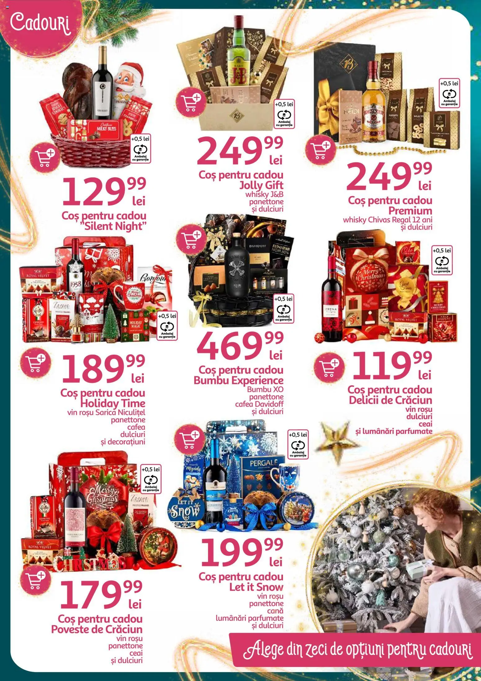Catalog Auchan 26 Noiembrie - 23 Decembrie 2025 | Pagina 31 | Produse: Coș, Cafea, Vin, Ceai