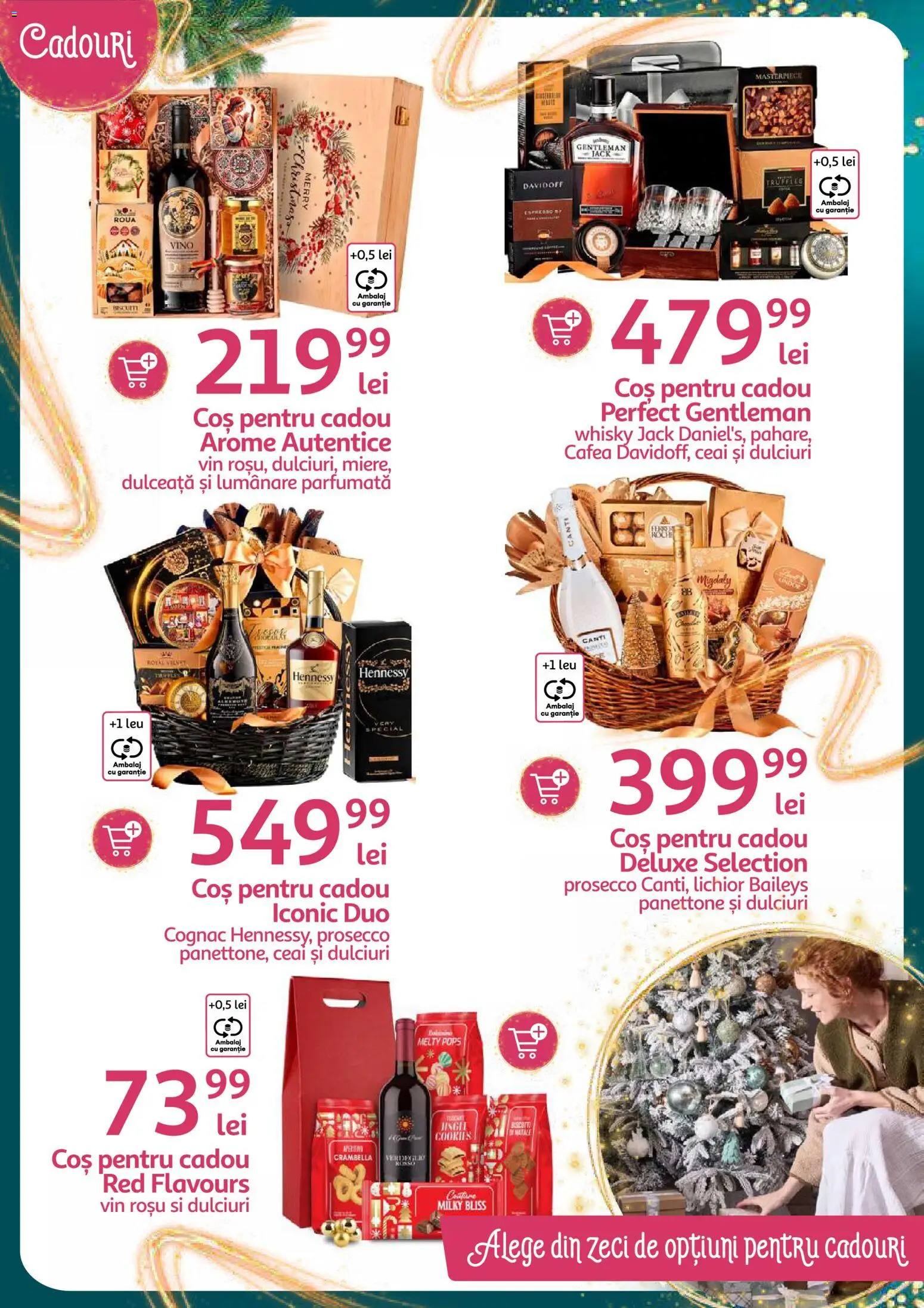 Catalog Auchan 26 Noiembrie - 23 Decembrie 2025 | Pagina 32 | Produse: Lumânare, Lichior, Prosecco, Ceai