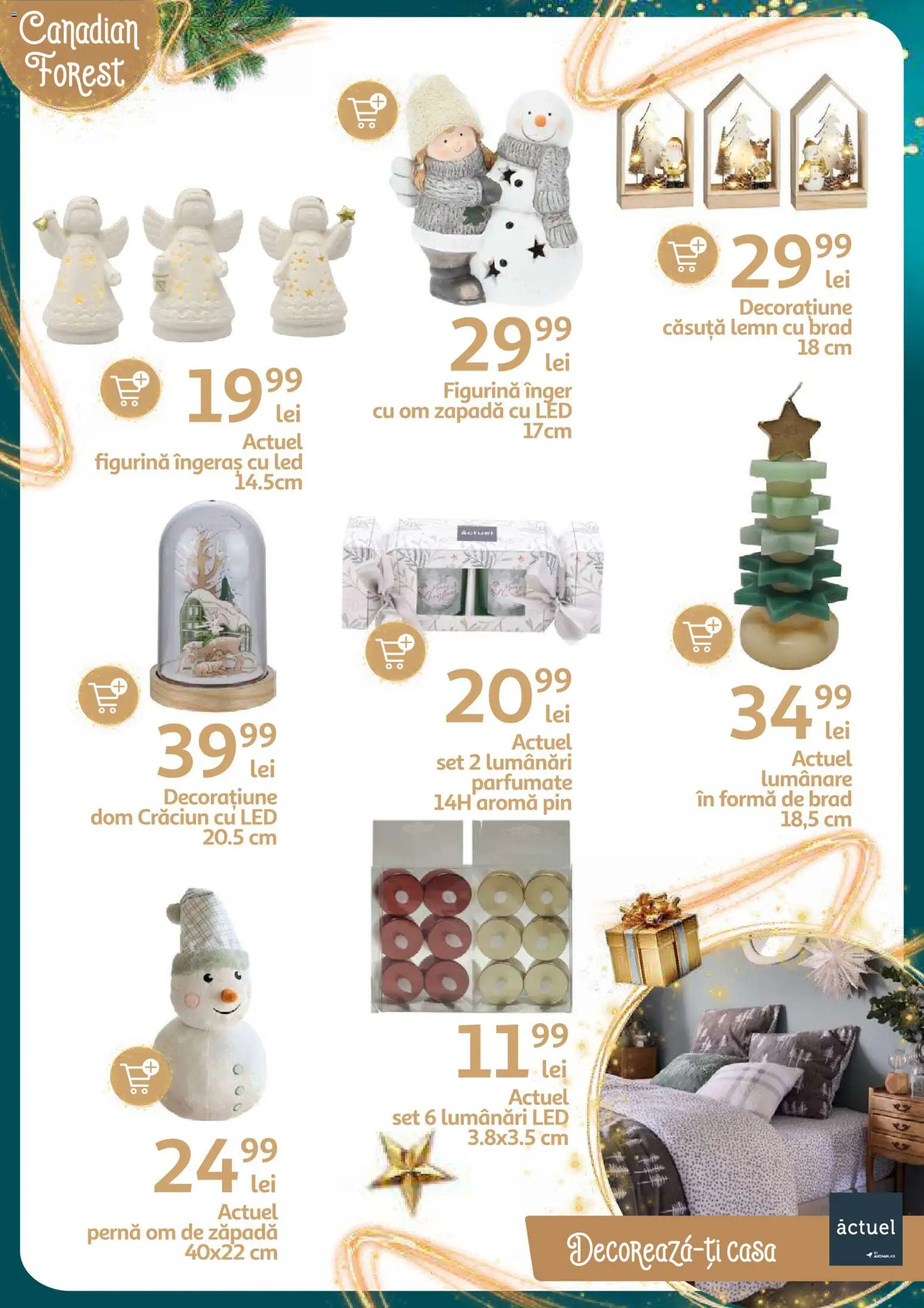 Catalog Auchan 26 Noiembrie - 23 Decembrie 2025 | Pagina 8 | Produse: Pernă, Babak, Lumânare