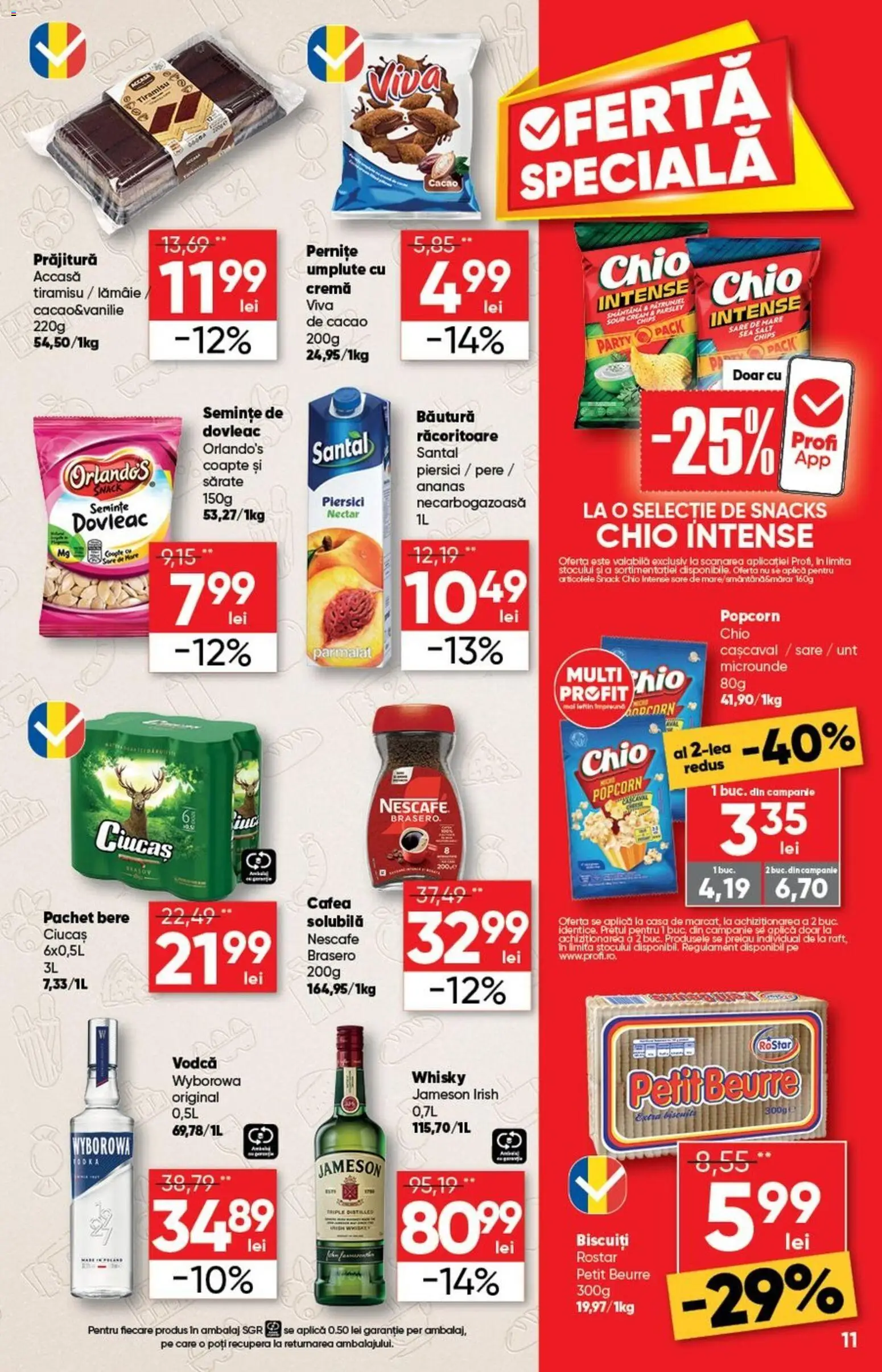 Catalog Profi 26 Noiembrie - 8 Decembrie 2025 | Pagina 11 | Produse: Unt, Bere, Biscuiți, Lămâie