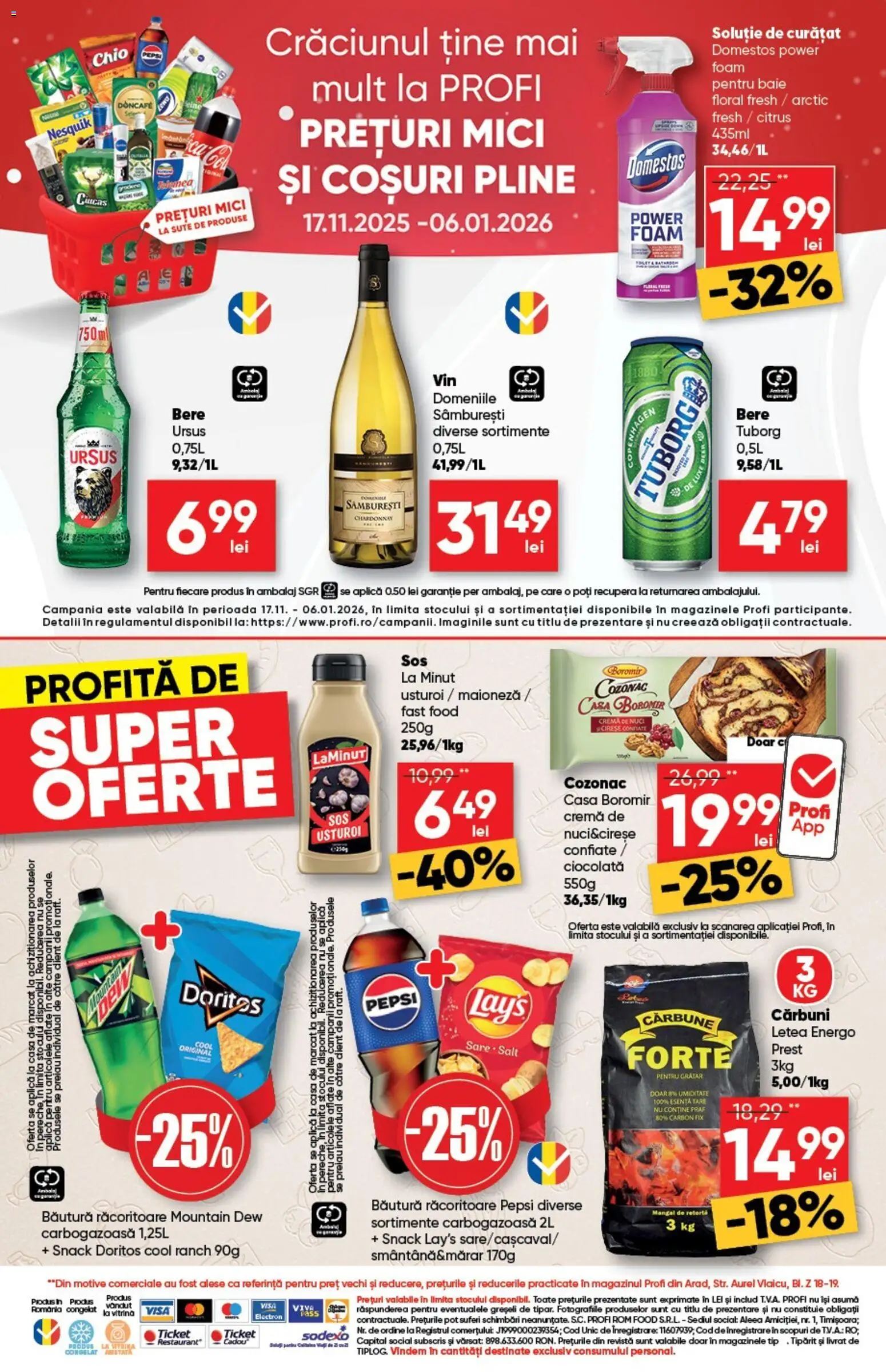 Catalog Profi 26 Noiembrie - 8 Decembrie 2025 | Pagina 20 | Produse: Mici, Rom, Sare, Usturoi