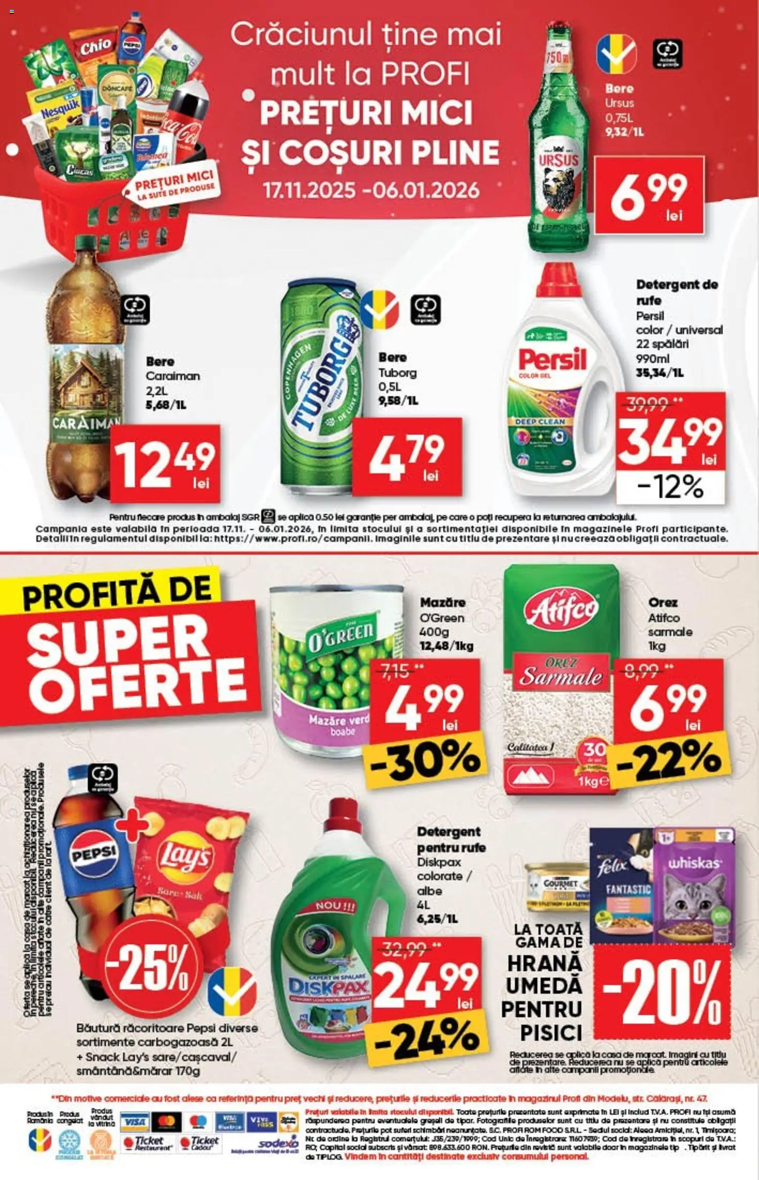 Catalog Profi 26 Noiembrie - 8 Decembrie 2025 | Pagina 12 | Produse: Mazăre, Pomelo, Bere, Detergent
