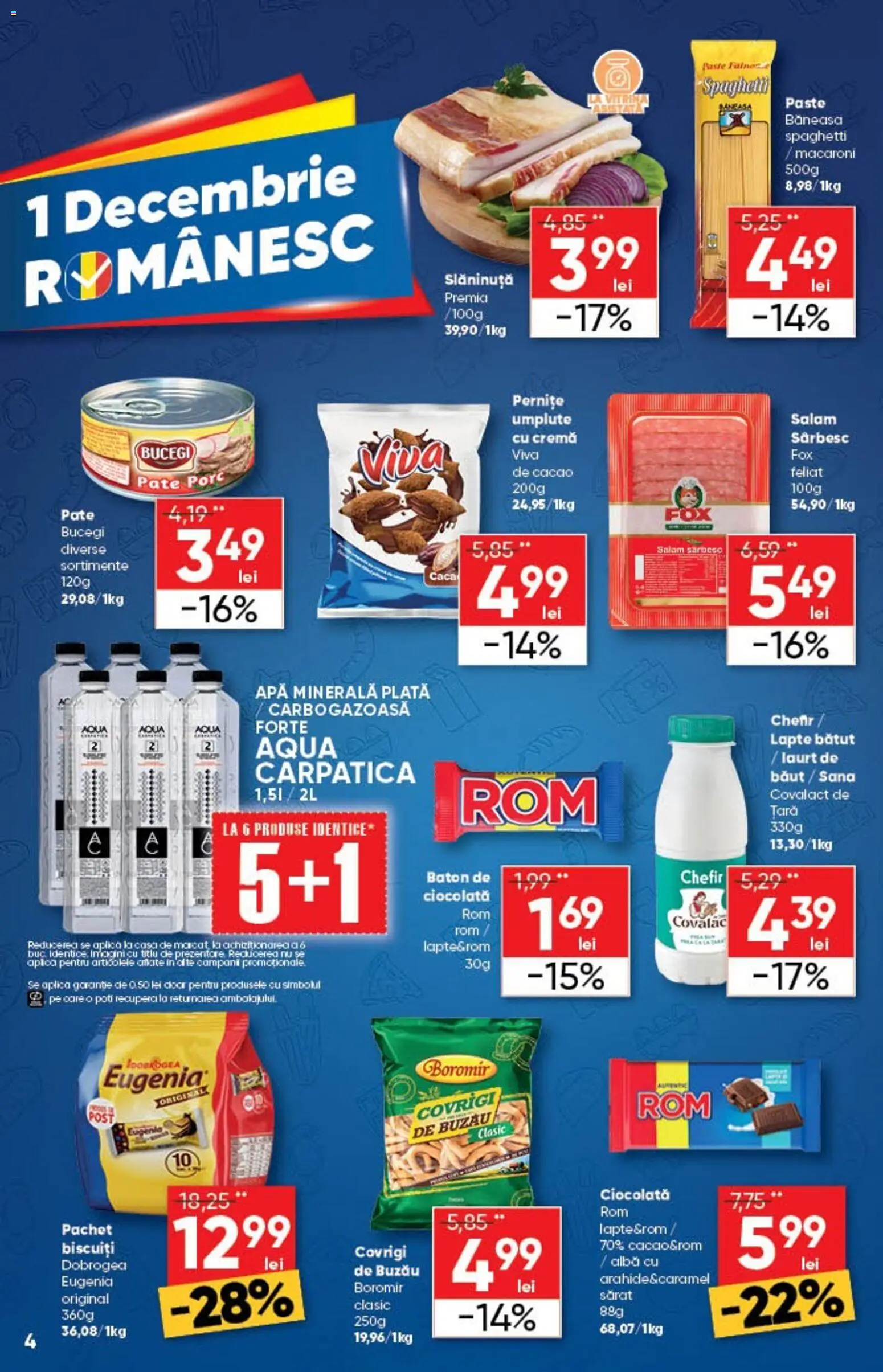 Catalog Profi 26 Noiembrie - 8 Decembrie 2025 | Pagina 4 | Produse: Yazı tahtası kalemi, Pate, Cremă, Apă