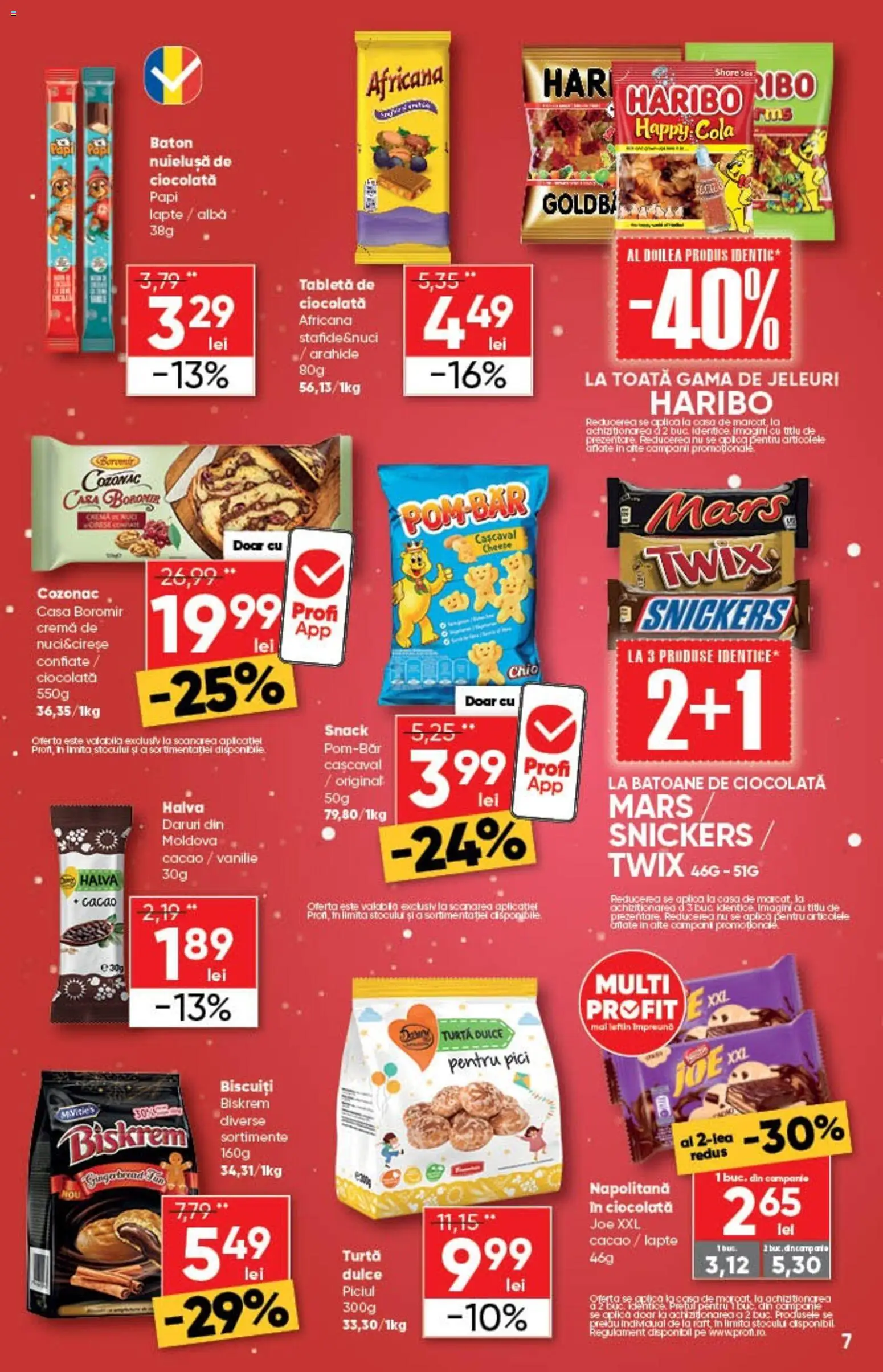 Catalog Profi 26 Noiembrie - 8 Decembrie 2025 | Pagina 7 | Produse: Amerikan servis, Lapte, Biscuiți, Turtă dulce