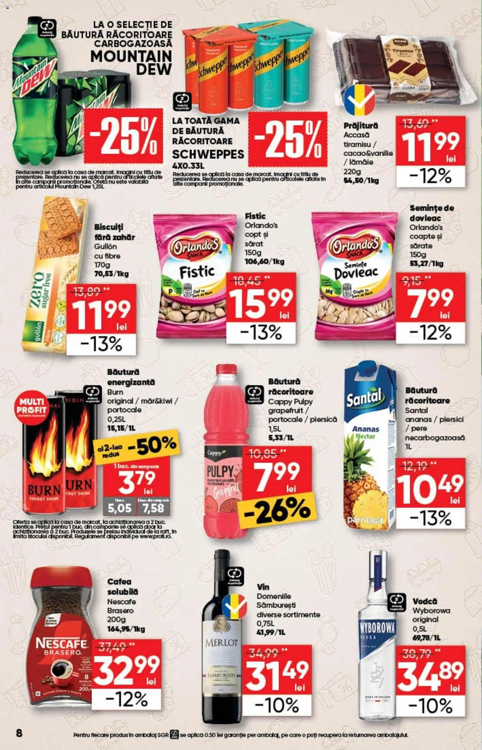 Catalog Profi 26 Noiembrie - 8 Decembrie 2025 | Pagina 8 | Produse: Dovleac, Semințe, Fistic, Lămâie
