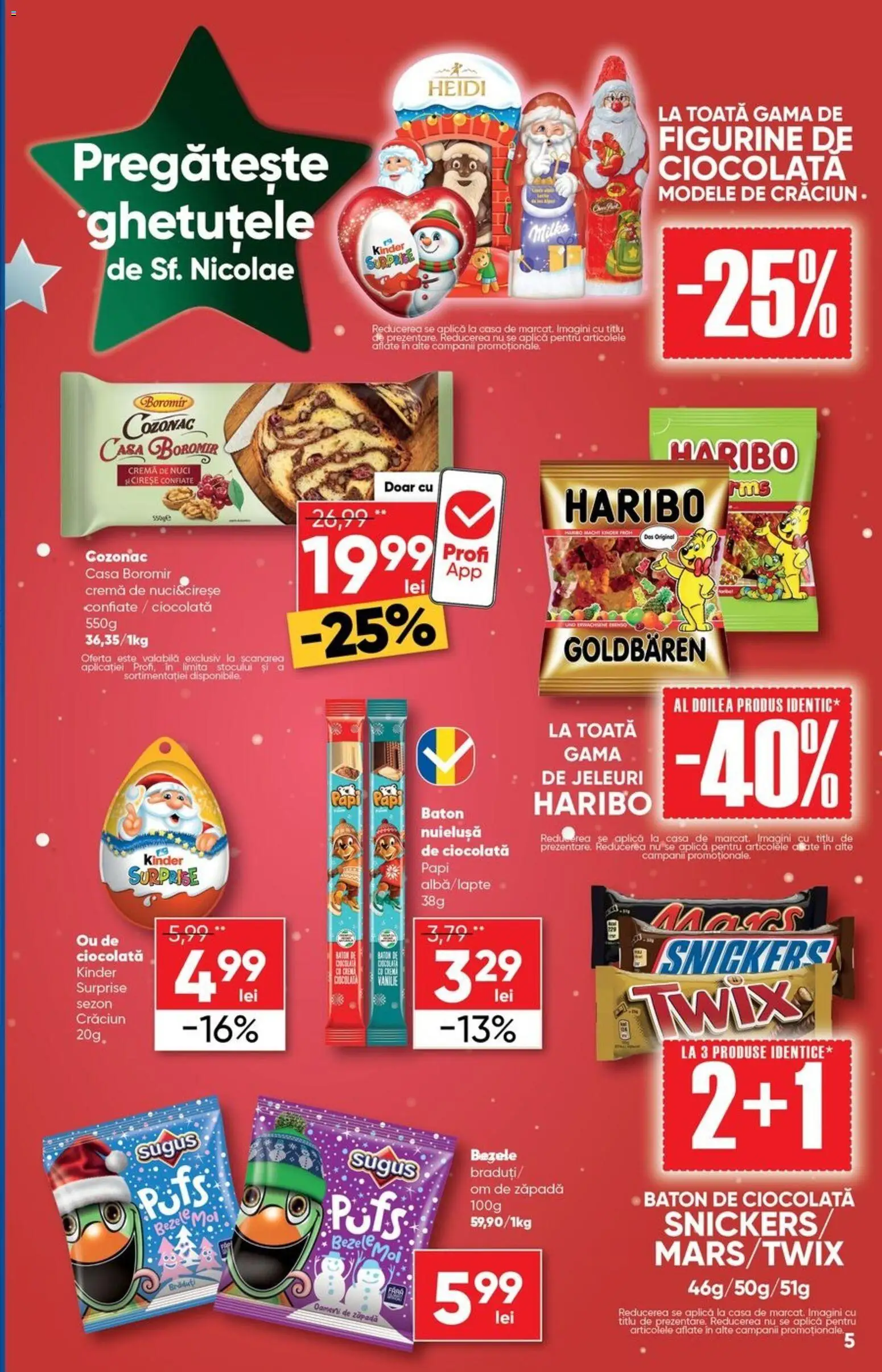Catalog Profi 26 Noiembrie - 8 Decembrie 2025 | Pagina 5 | Produse: Ciocolată, Nuci, Cireșe, Jeleuri