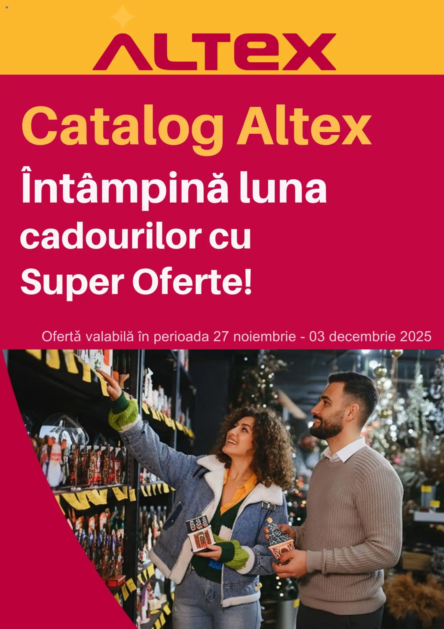 Catalog Altex 27 Noiembrie - 2 Decembrie 2025 | Pagina 1