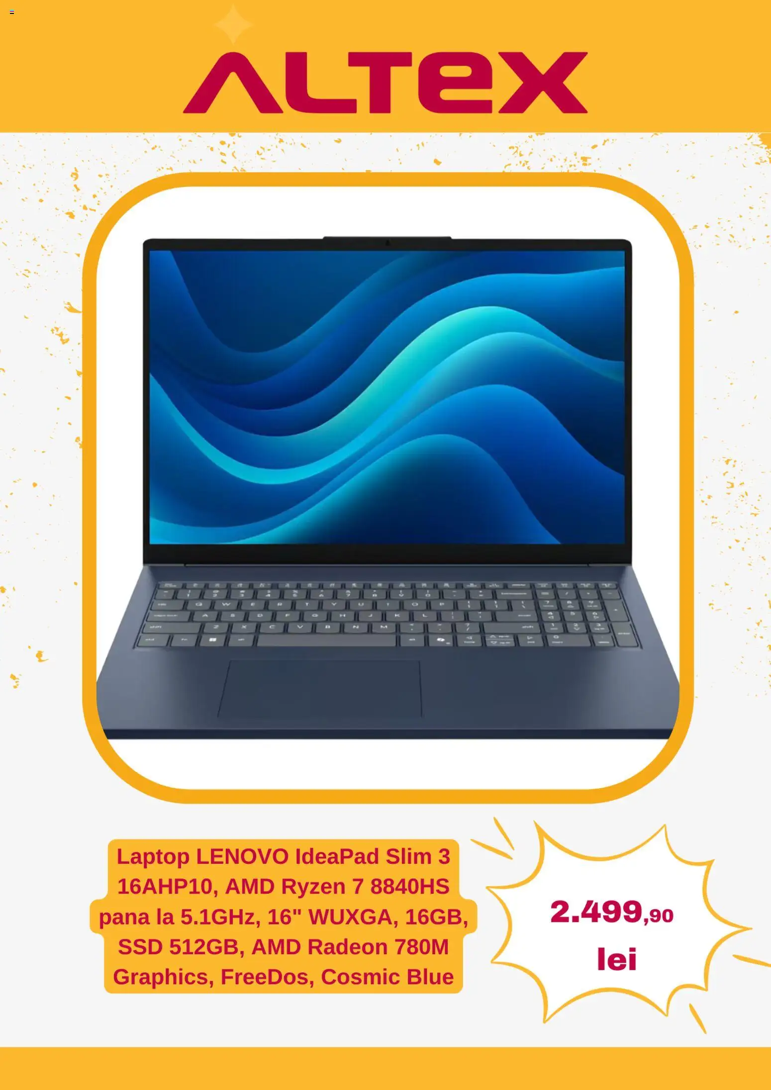 Catalog Altex 27 Noiembrie - 2 Decembrie 2025 | Pagina 3 | Produse: Laptop