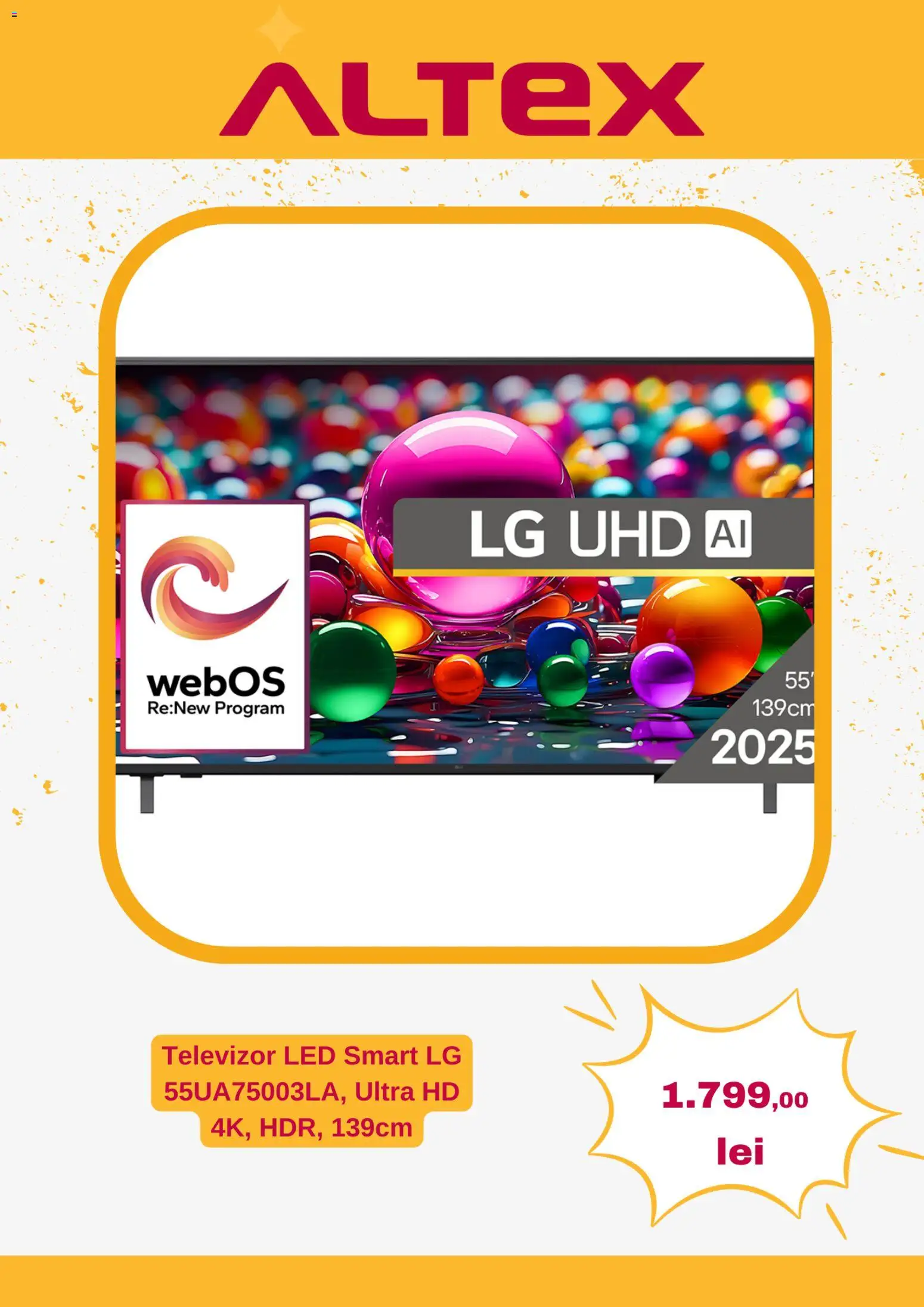 Catalog Altex 27 Noiembrie - 2 Decembrie 2025 | Pagina 5 | Produse: Vestiyer, Televizor, Babak