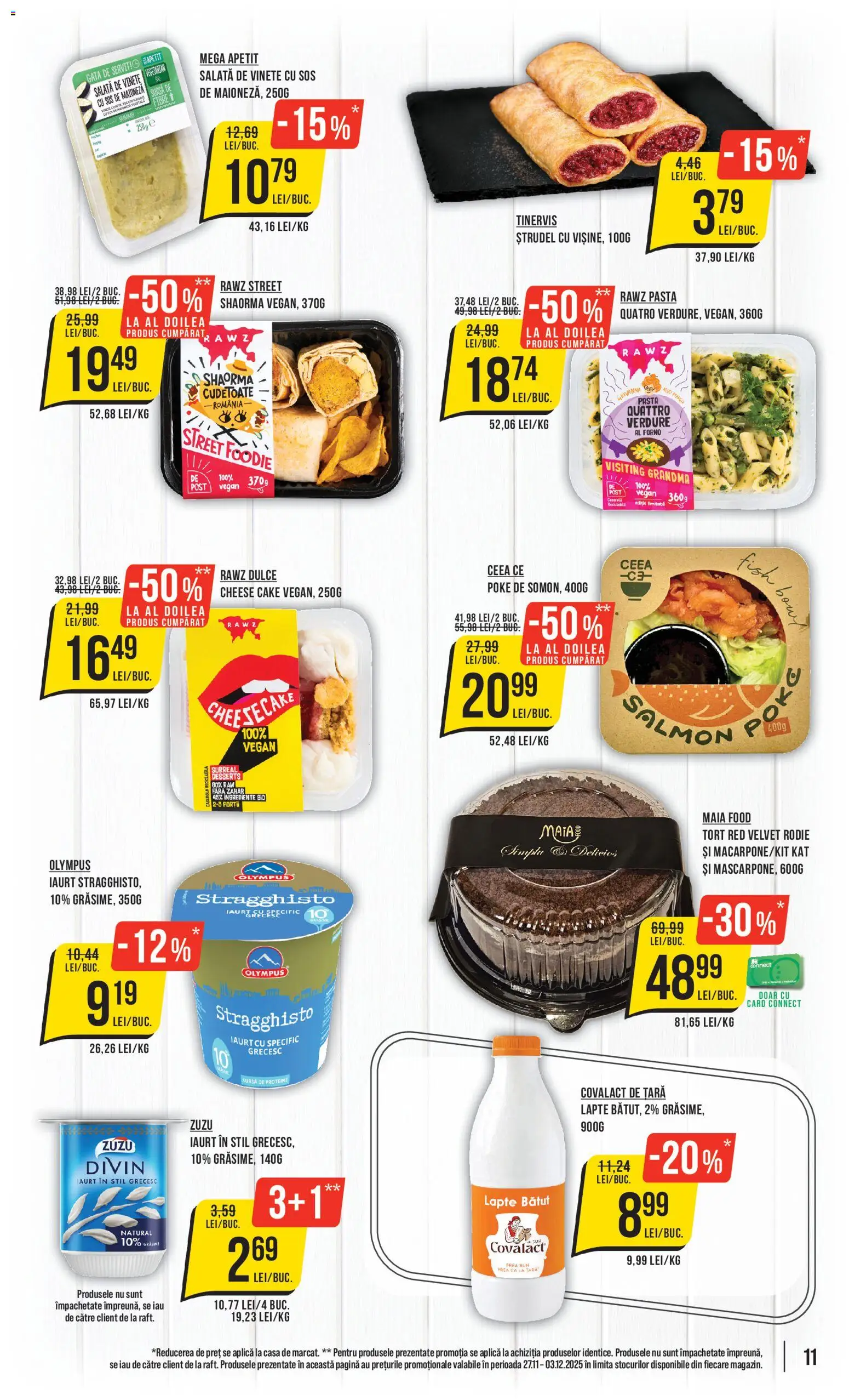 Catalog Mega Image 27 Noiembrie - 2 Decembrie 2025 | Pagina 11 | Produse: Tırnak makası, Tort, Maioneză, Zahăr