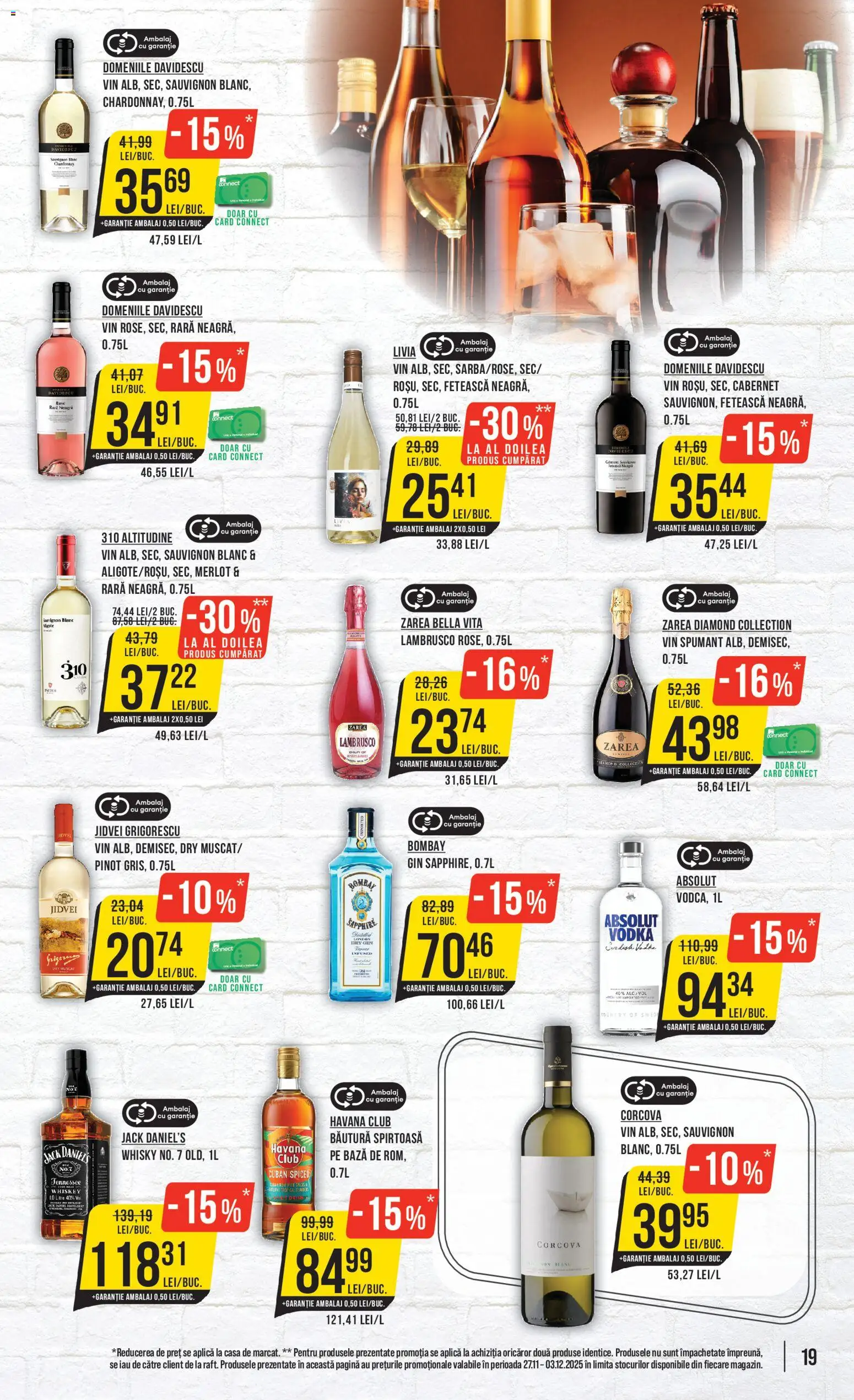 Catalog Mega Image 27 Noiembrie - 2 Decembrie 2025 | Pagina 19 | Produse: Vin, Gin, Vodka, Whiskey