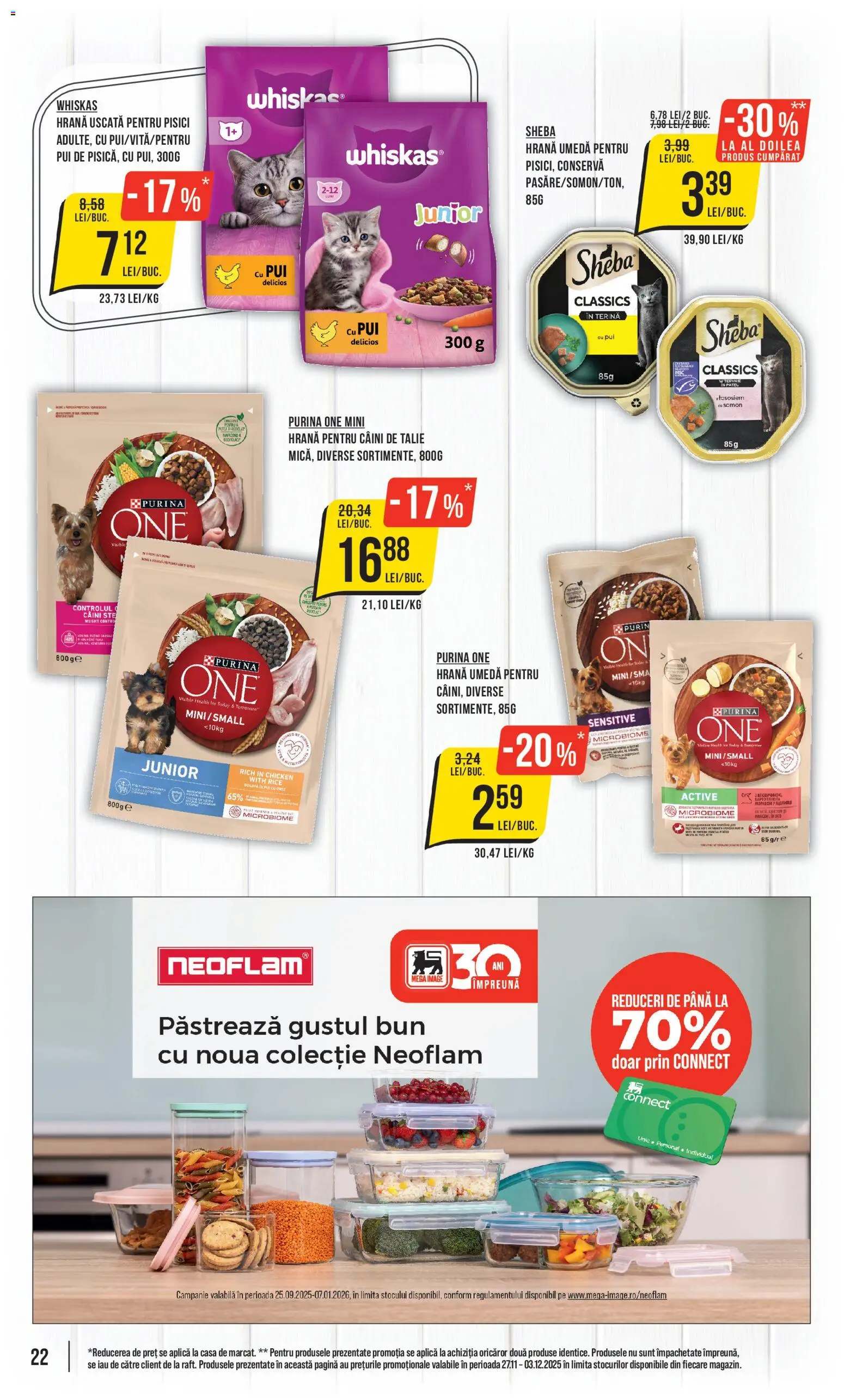 Catalog Mega Image 27 Noiembrie - 2 Decembrie 2025 | Pagina 22 | Produse: Hrană pentru câini, Hacıyatmaz Kedi Oyuncağı, Sos