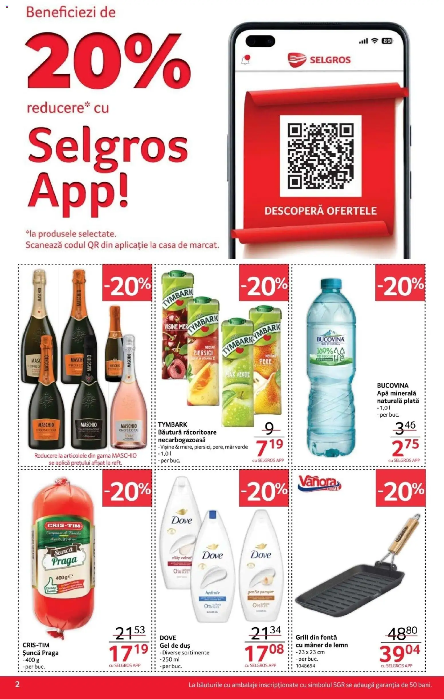 Catalog Selgros 28 Noiembrie - 10 Decembrie 2025 | Pagina 2 | Produse: Grill, Yazı tahtası kalemi, Mâner, Gel de duș