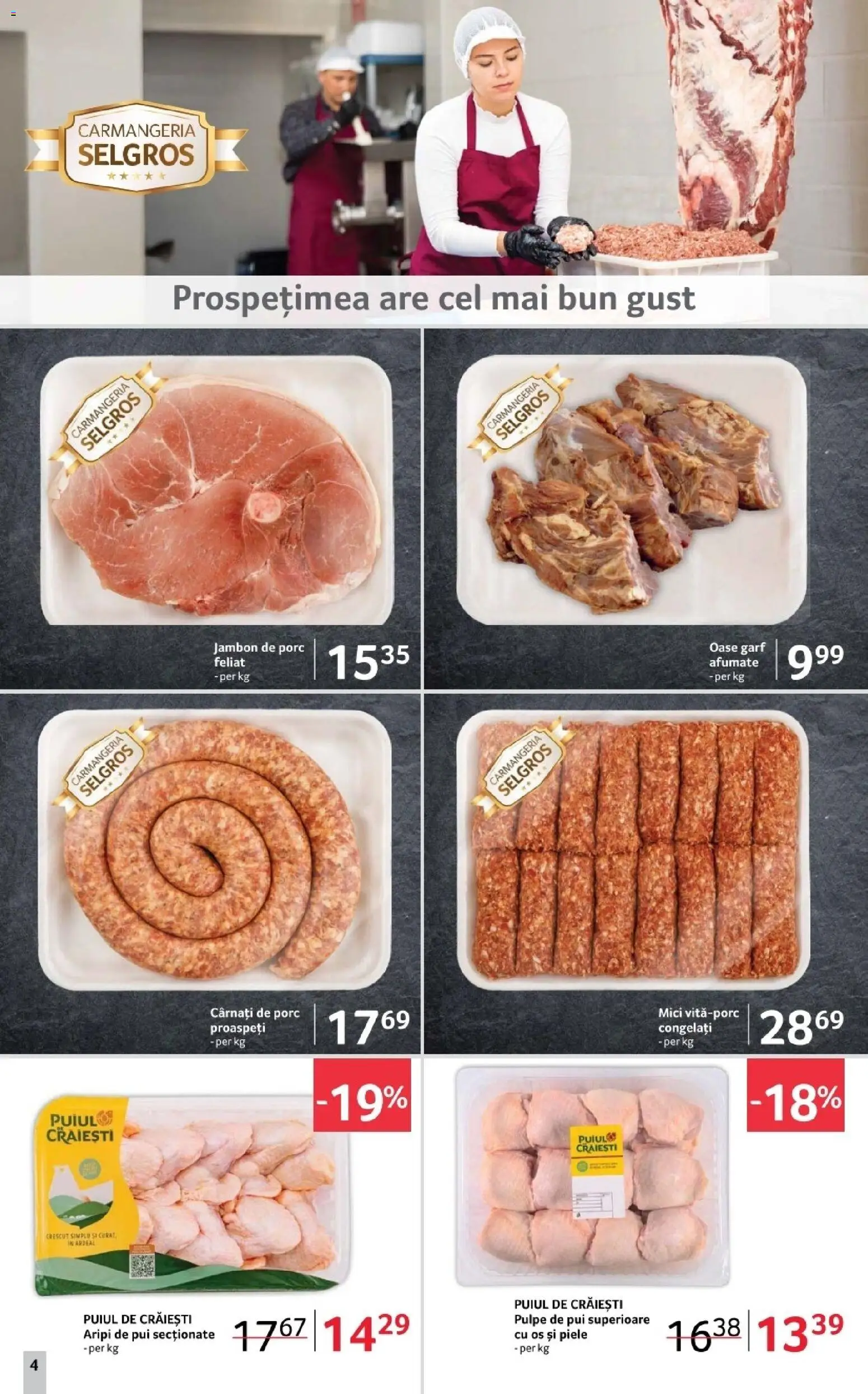 Catalog Selgros 28 Noiembrie - 10 Decembrie 2025 | Pagina 4 | Produse: Hacıyatmaz Kedi Oyuncağı, Mici, Cârnați