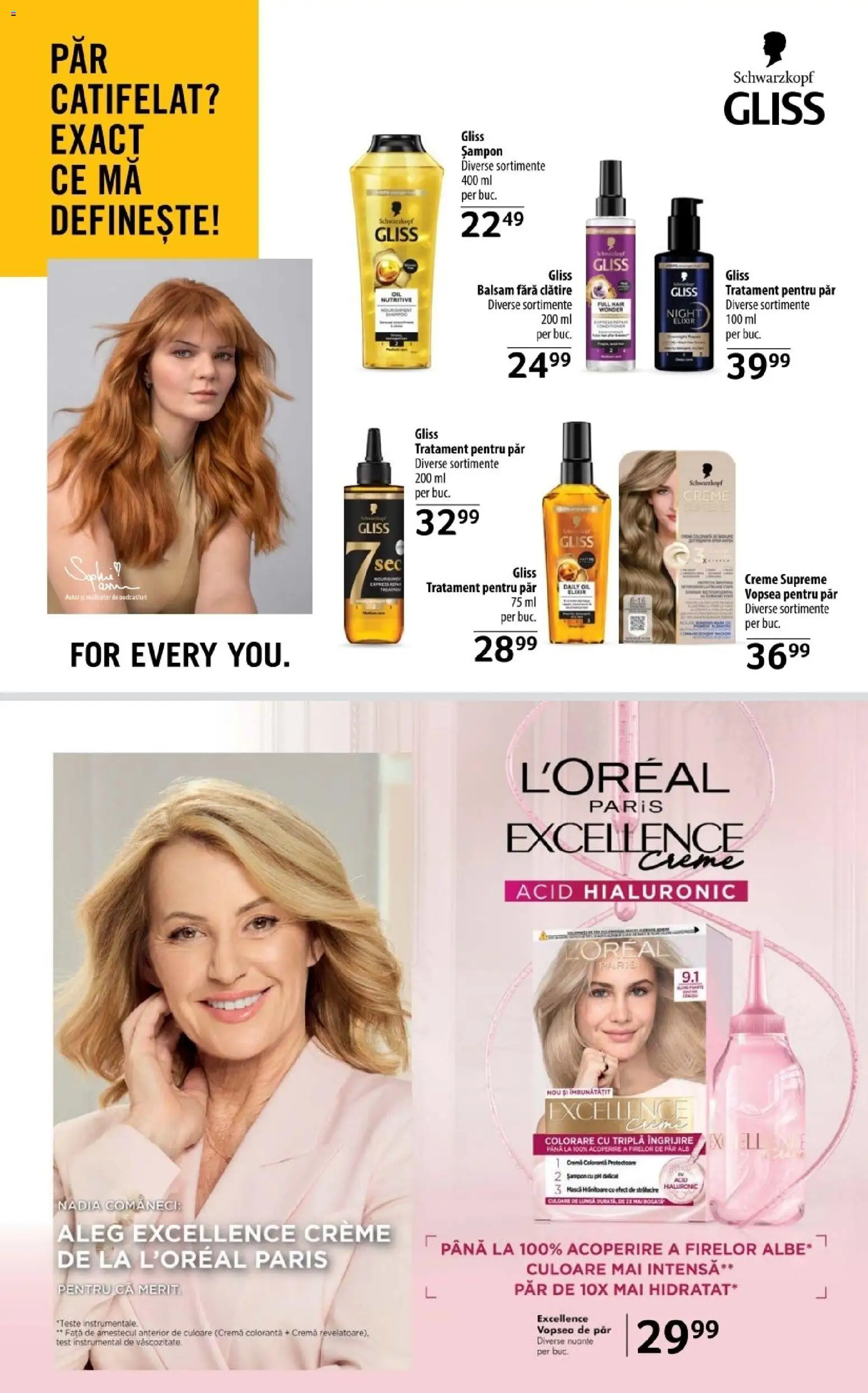 Catalog Selgros 28 Noiembrie - 10 Decembrie 2025 | Pagina 41 | Produse: Elixir, Tratament pentru păr, Balsam, Cremă
