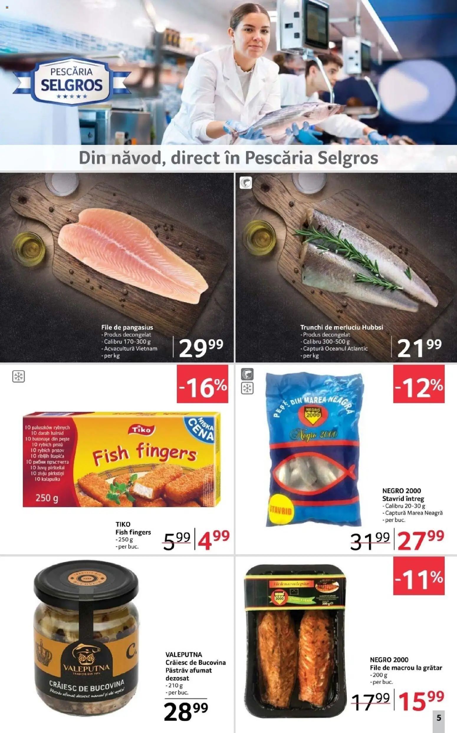 Catalog Selgros 28 Noiembrie - 10 Decembrie 2025 | Pagina 5 | Produse: Grătar, Pește, Esmer şeker