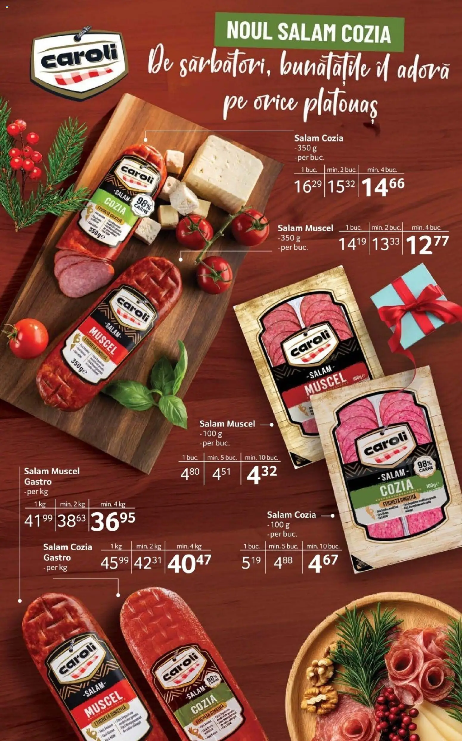 Catalog Selgros 28 Noiembrie - 10 Decembrie 2025 | Pagina 9 | Produse: Keçeli kalem, Pate, Pizza, Cârnați