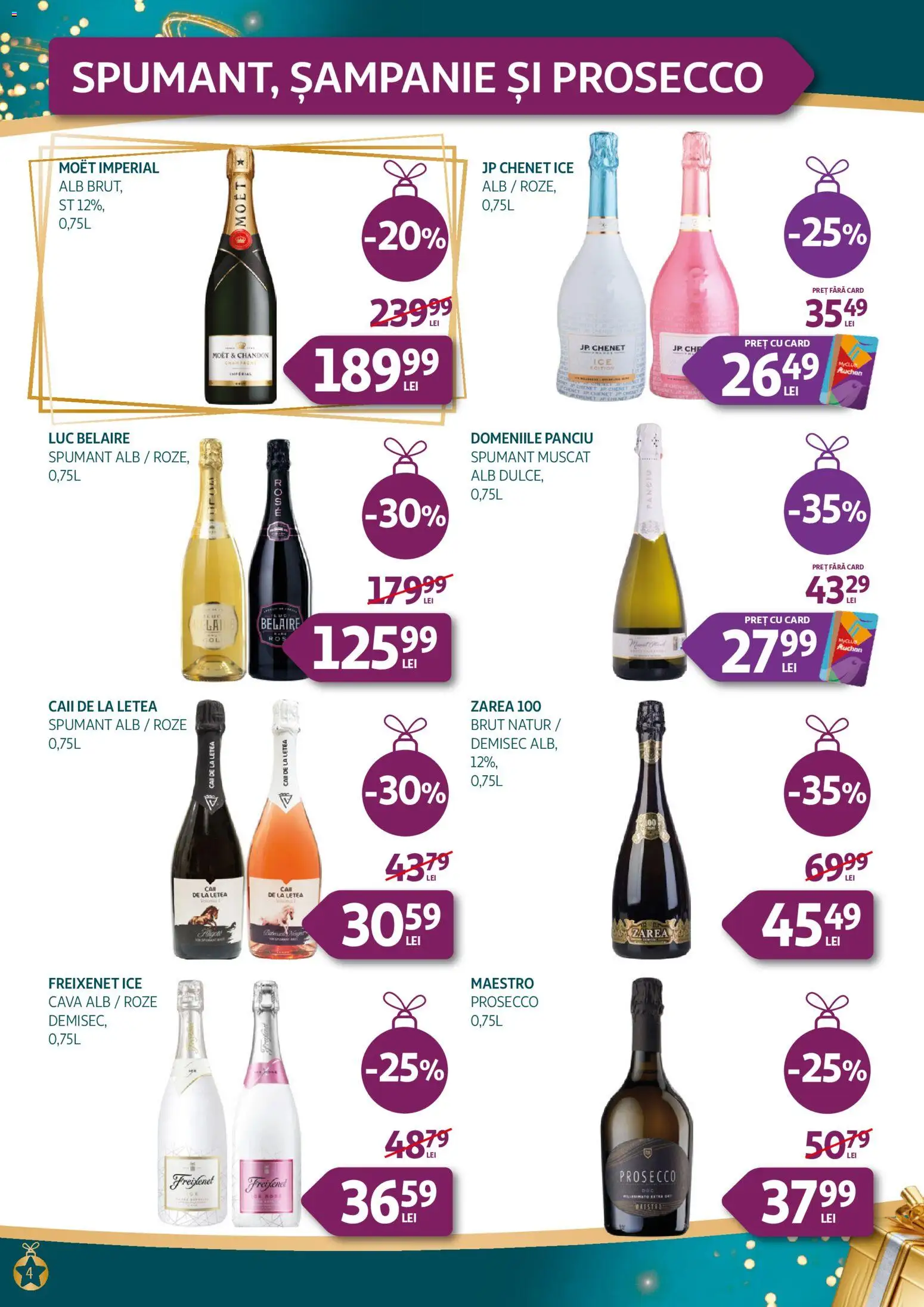 Catalog Auchan 26 Noiembrie - 30 Decembrie 2025 | Pagina 4 | Produse: Prosecco