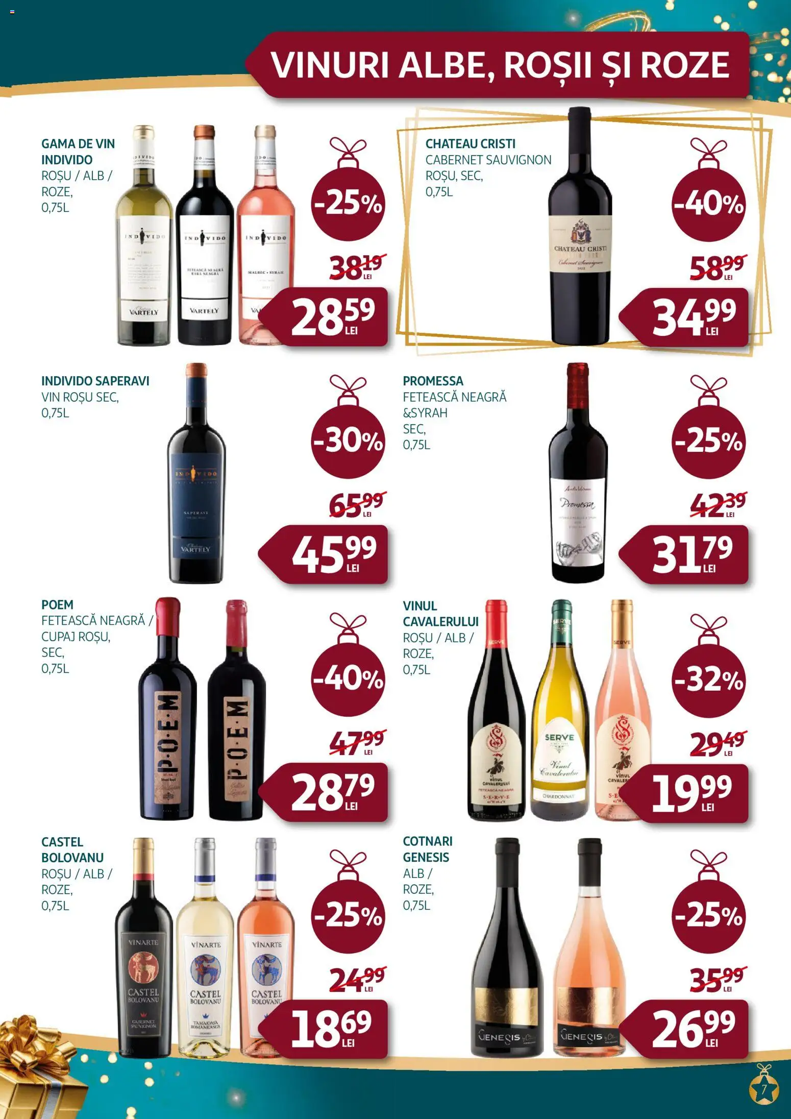 Catalog Auchan 26 Noiembrie - 30 Decembrie 2025 | Pagina 7 | Produse: Vin, Roșii