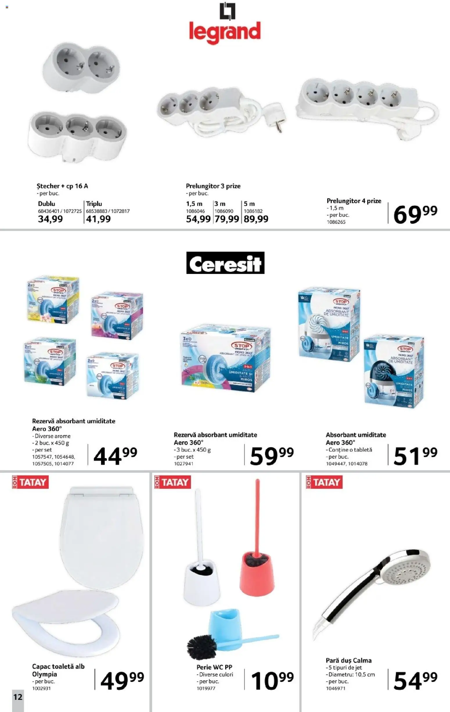 Catalog Selgros 28 Noiembrie - 10 Decembrie 2025 | Pagina 12 | Produse: Pară, Prize, Duș, Perie