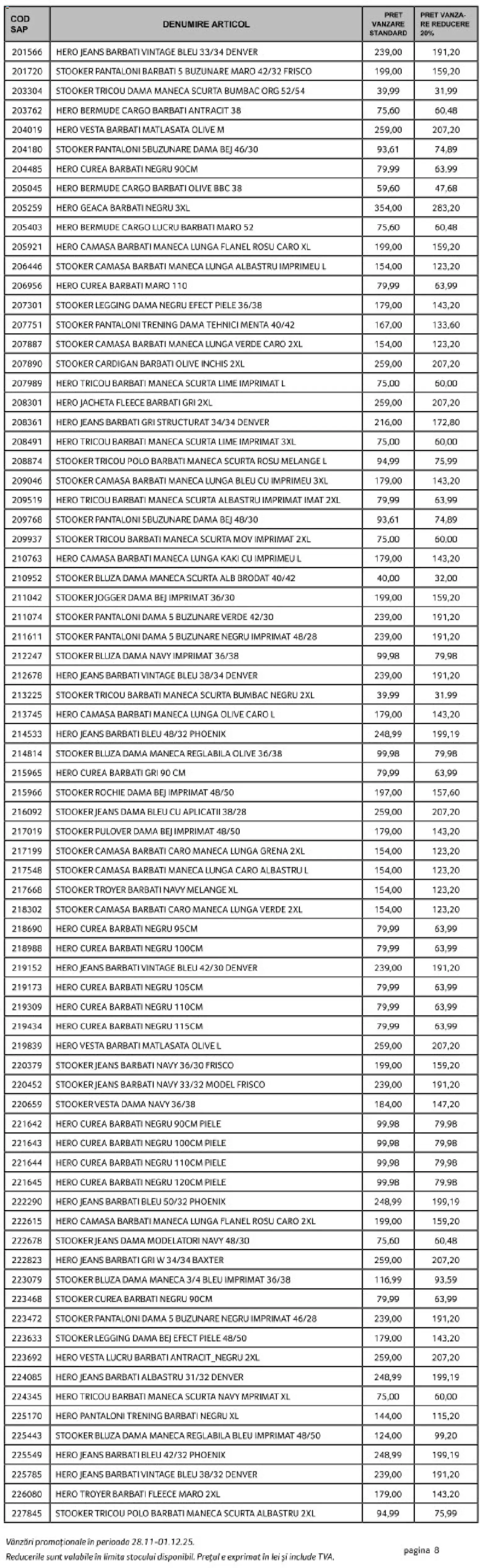 Catalog Selgros 28 - 30 Noiembrie 2025 | Pagina 8 | Produse: Lime, Deri ve Tüy Bakımı, Vestă, Geacă
