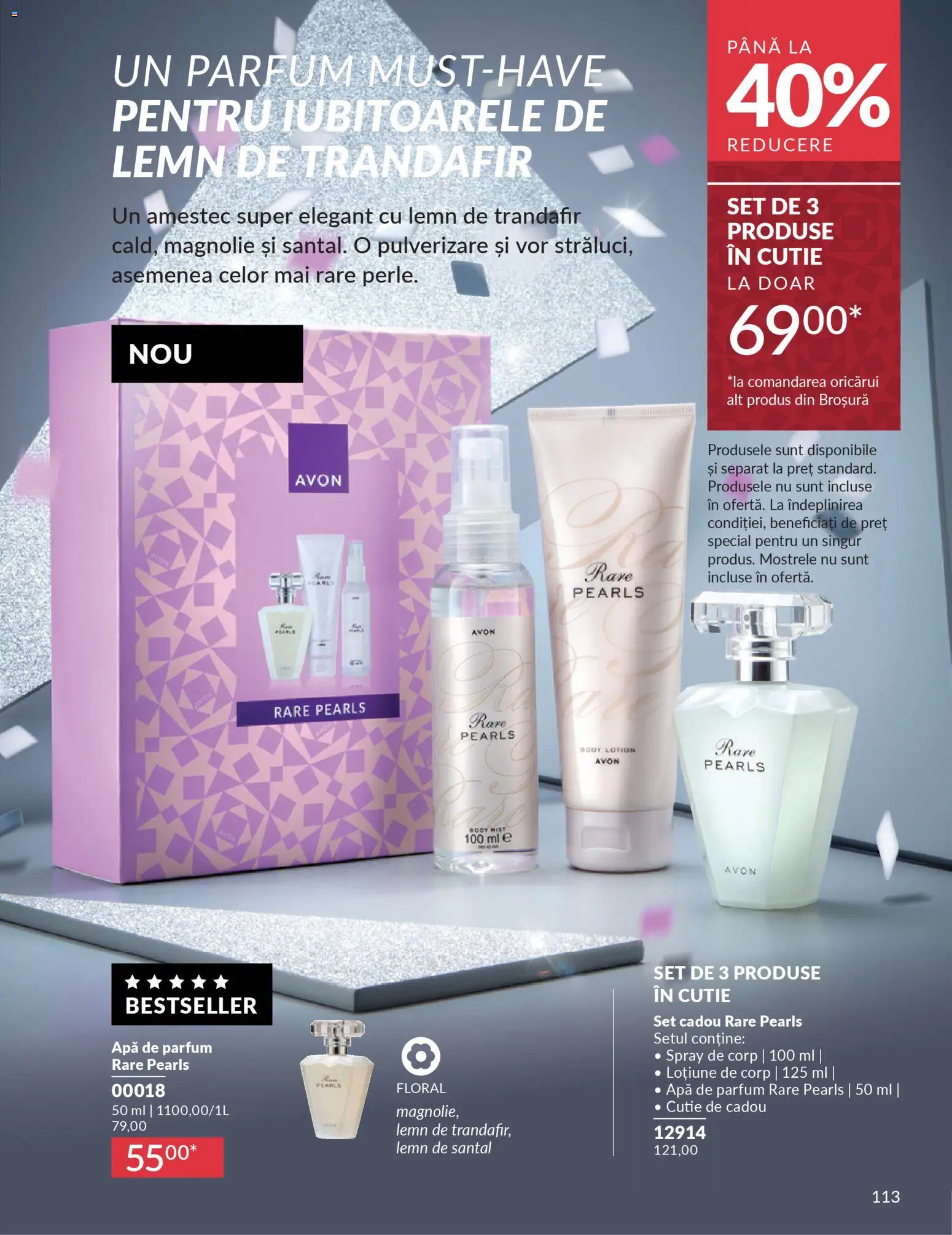 Catalog Avon 1 - 30 Decembrie 2025 | Pagina 113 | Produse: Apă de parfum, Body, Cutie, Apă
