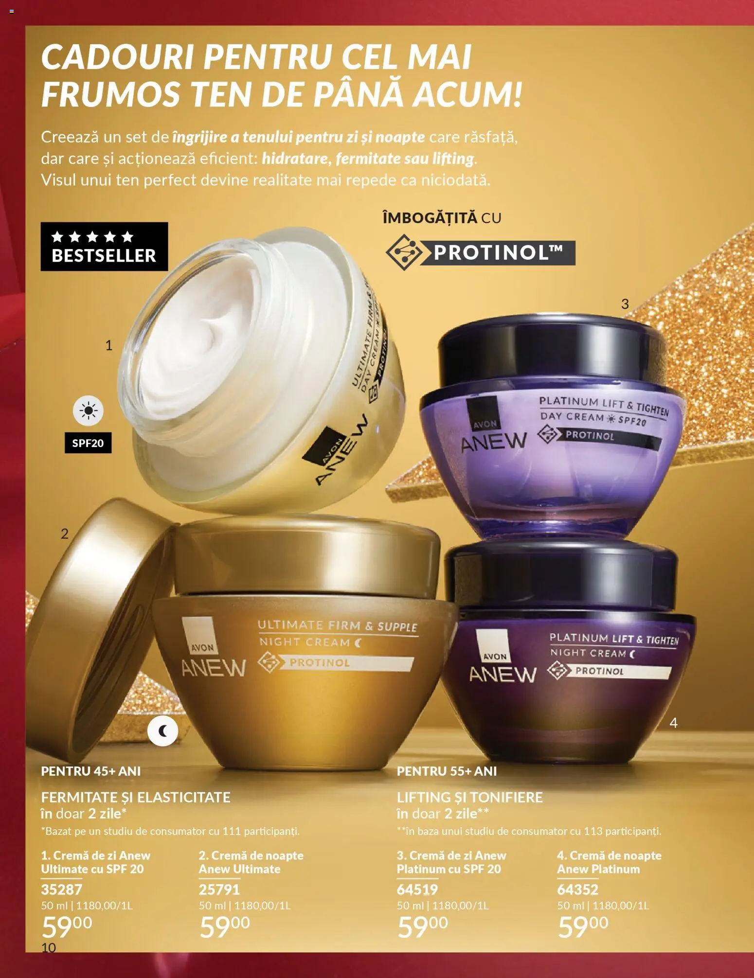 Catalog Avon 1 - 30 Decembrie 2025 | Pagina 12 | Produse: Cremă de zi, Cremă de noapte, Cremă