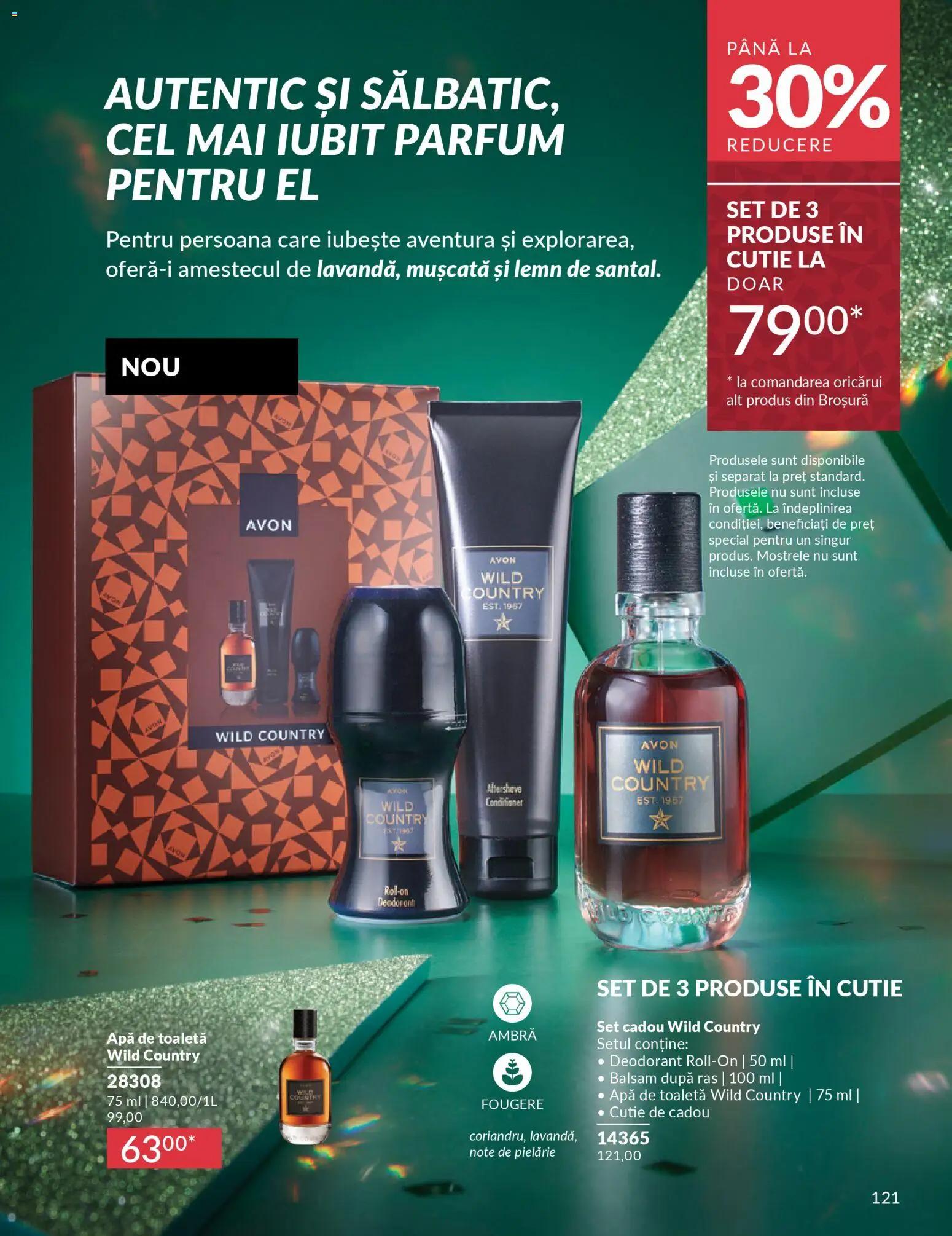 Catalog Avon 1 - 30 Decembrie 2025 | Pagina 121 | Produse: Toaletă, Parfum, Apă de toaletă, Deodorant