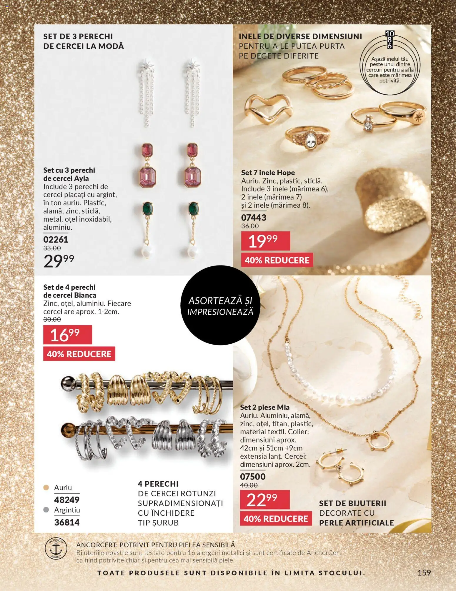 Catalog Avon 1 - 30 Decembrie 2025 | Pagina 159 | Produse: Cercei, Colier, Set de bijuterii, Pește