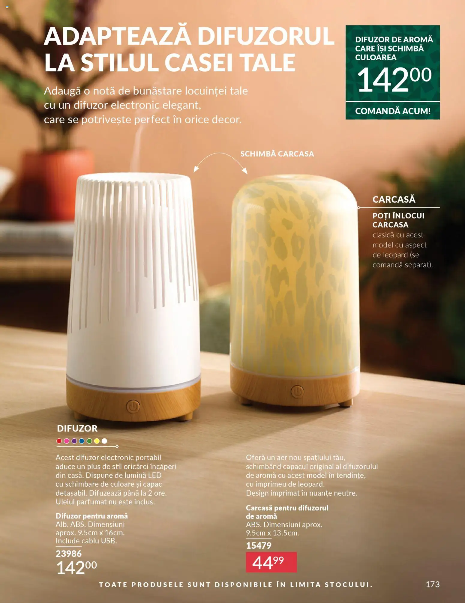 Catalog Avon 1 - 30 Decembrie 2025 | Pagina 173 | Produse: Tavuk suyu, Difuzor, Carcasă, Babak