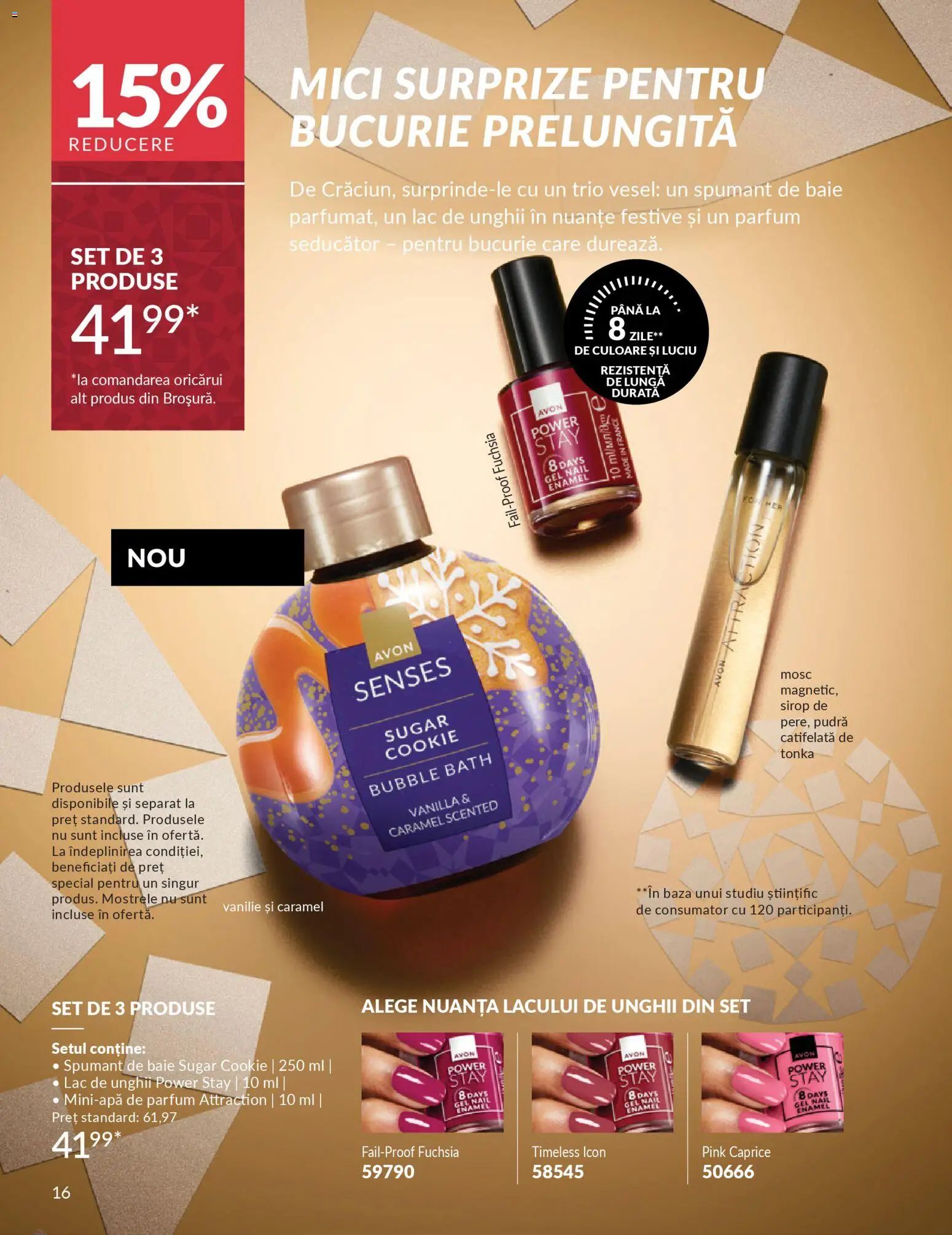 Catalog Avon 1 - 30 Decembrie 2025 | Pagina 18 | Produse: Mici, Parfum, Pudră, Lac de unghii