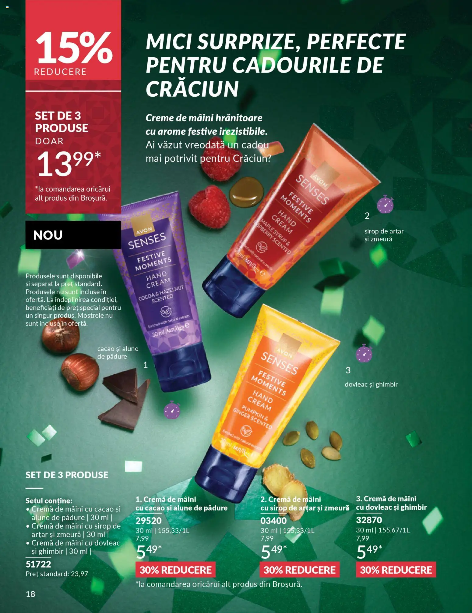 Catalog Avon 1 - 30 Decembrie 2025 | Pagina 20 | Produse: Alune, Sirop de arțar, Sirop, Cacao