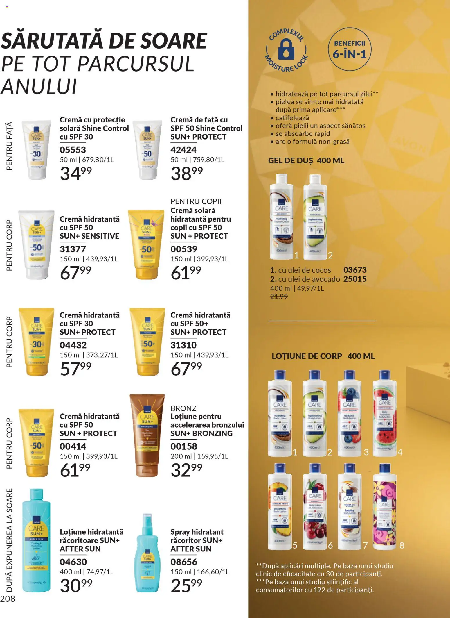 Catalog Avon 1 - 30 Decembrie 2025 | Pagina 208 | Produse: Body, Duș, Cremă, Avocado