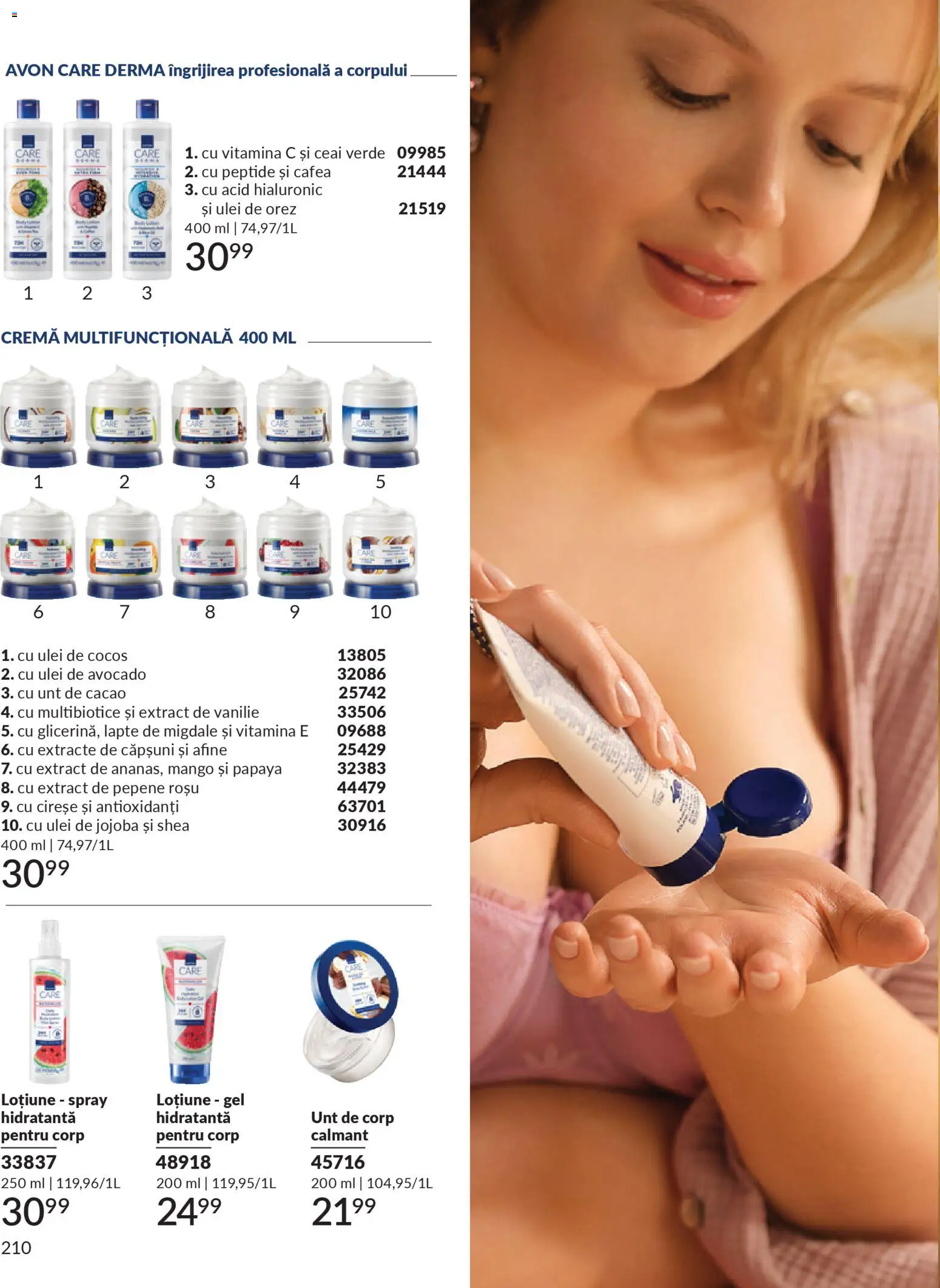 Catalog Avon 1 - 30 Decembrie 2025 | Pagina 210 | Produse: Cremă, Avocado, Boncuklu Oyuncakları, Mango