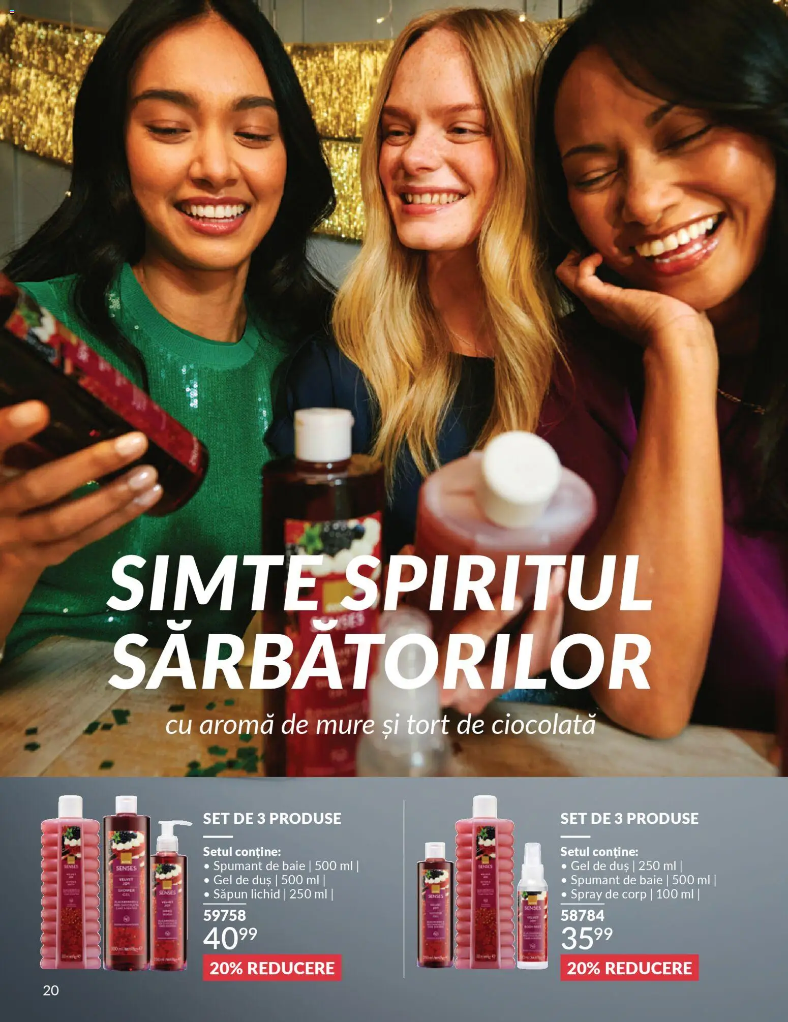 Catalog Avon 1 - 30 Decembrie 2025 | Pagina 22 | Produse: Duș, Tort, Ciocolată, Gel de duș